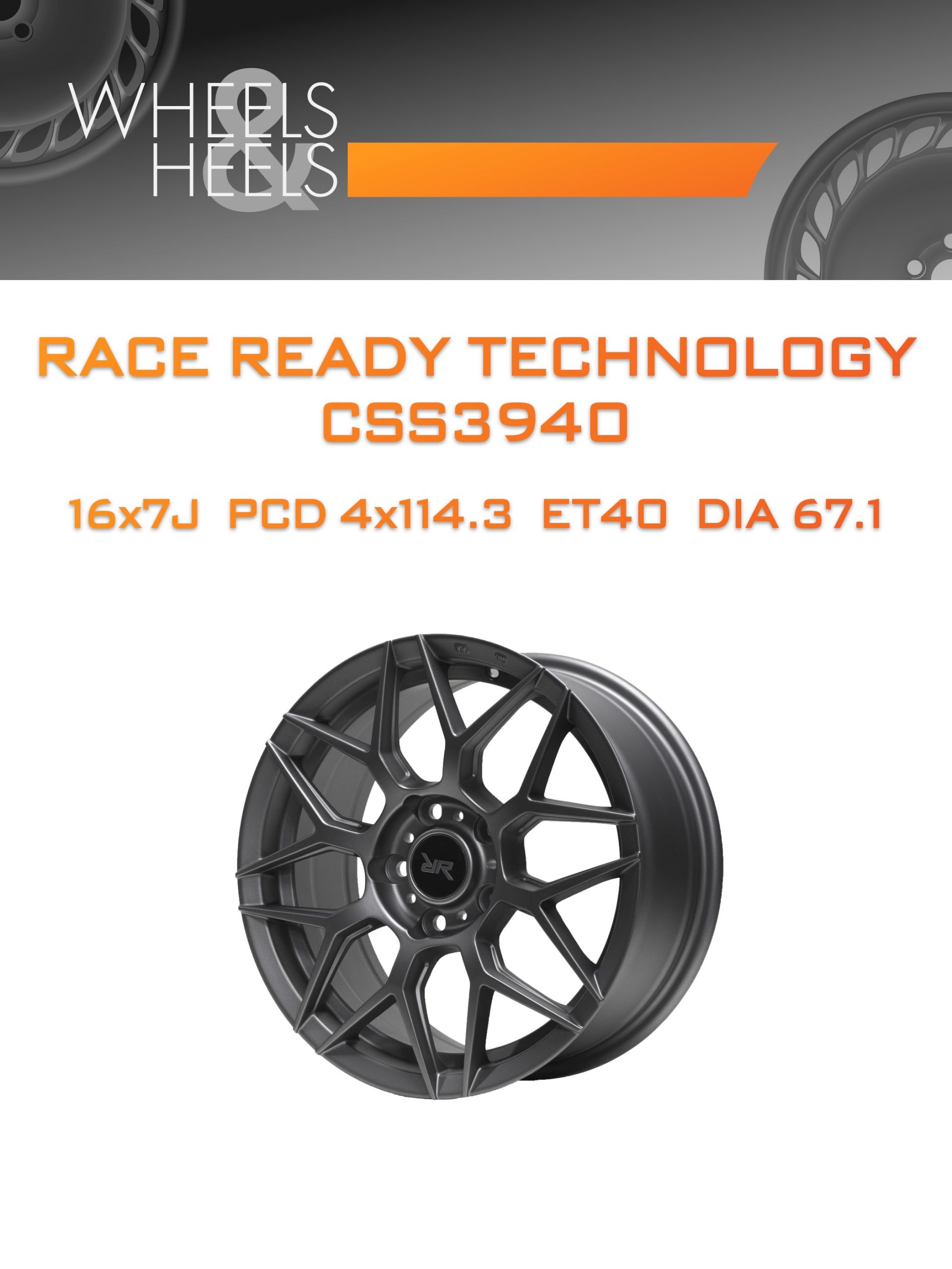 Диски Race Ready Technology CSS3940 | Каталог Wheelsnheels.ru