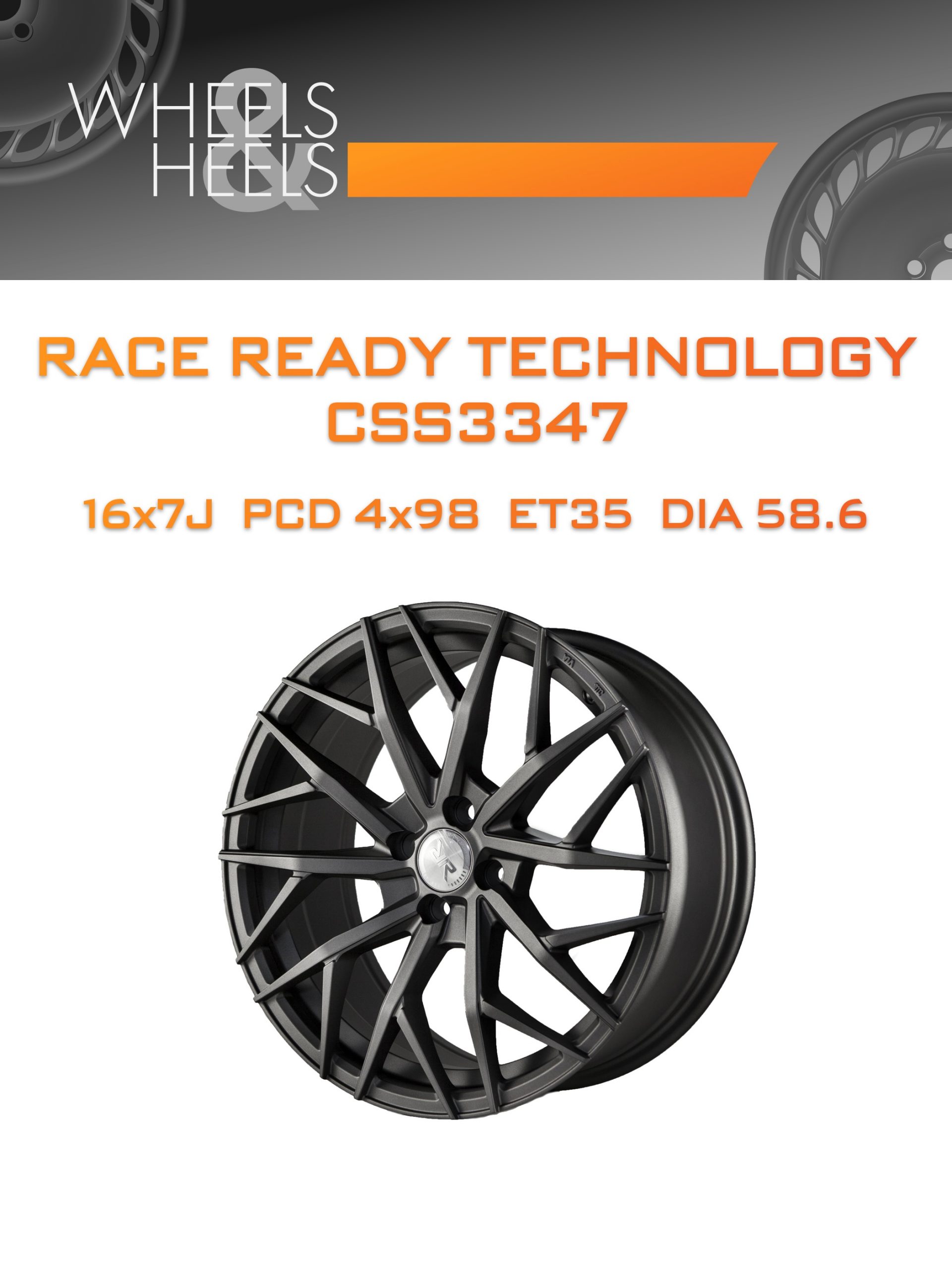 Диски Race Ready Technology CSS3347 | Каталог Wheelsnheels.ru