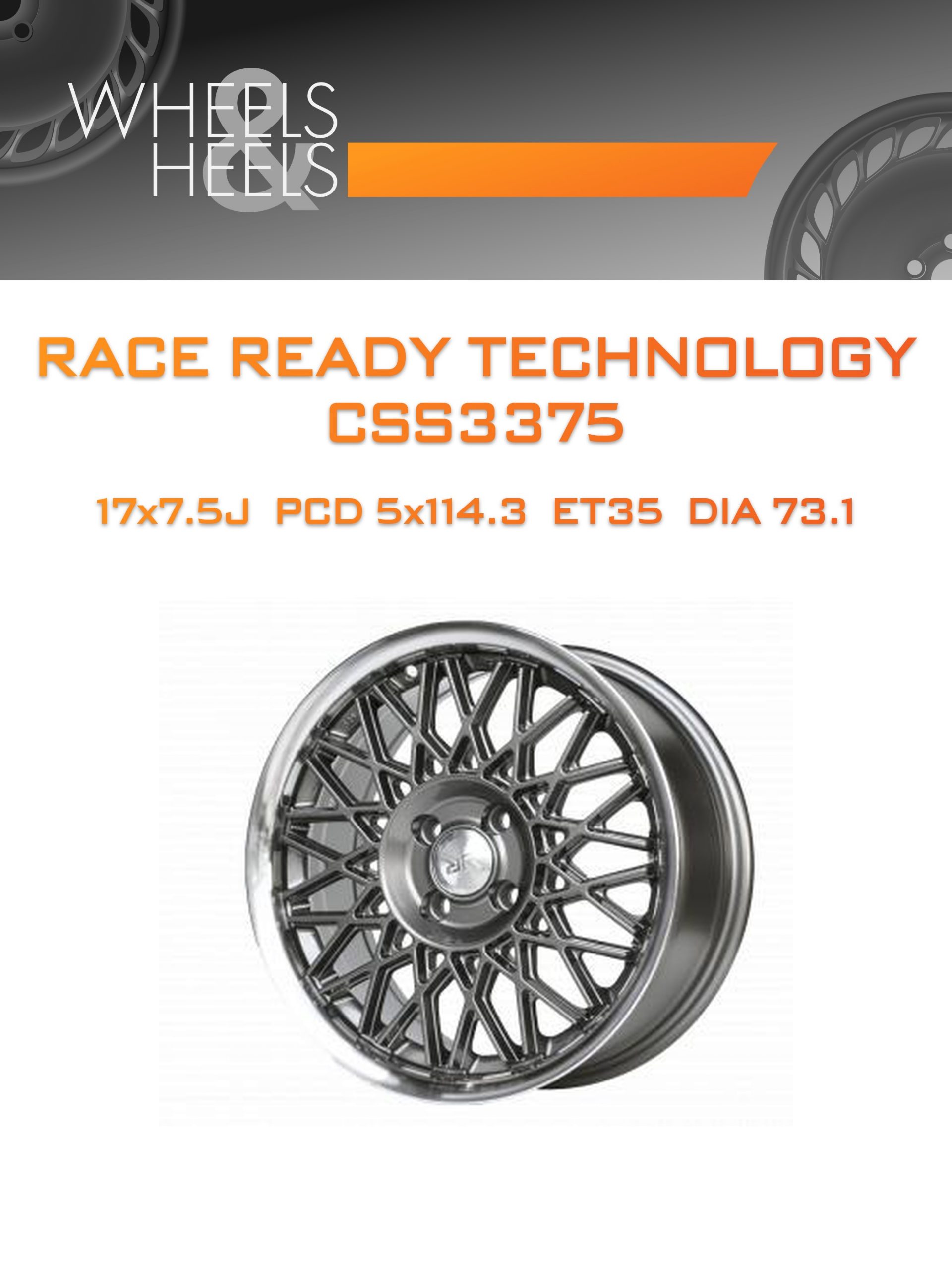 Диски Race Ready Technology CSS3375 | Каталог Wheelsnheels.ru