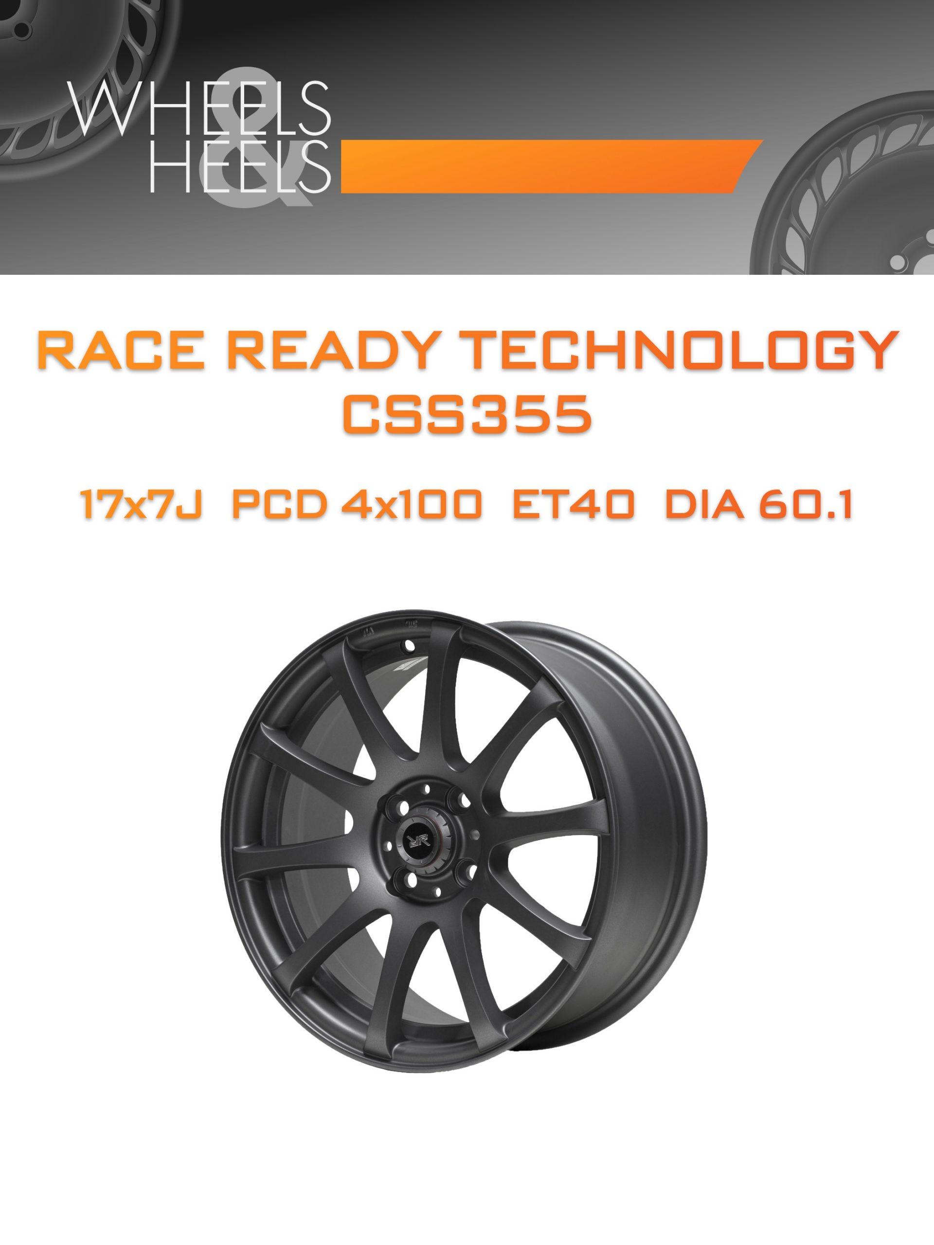 Диски Race Ready Technology CSS355 | Каталог Wheelsnheels.ru