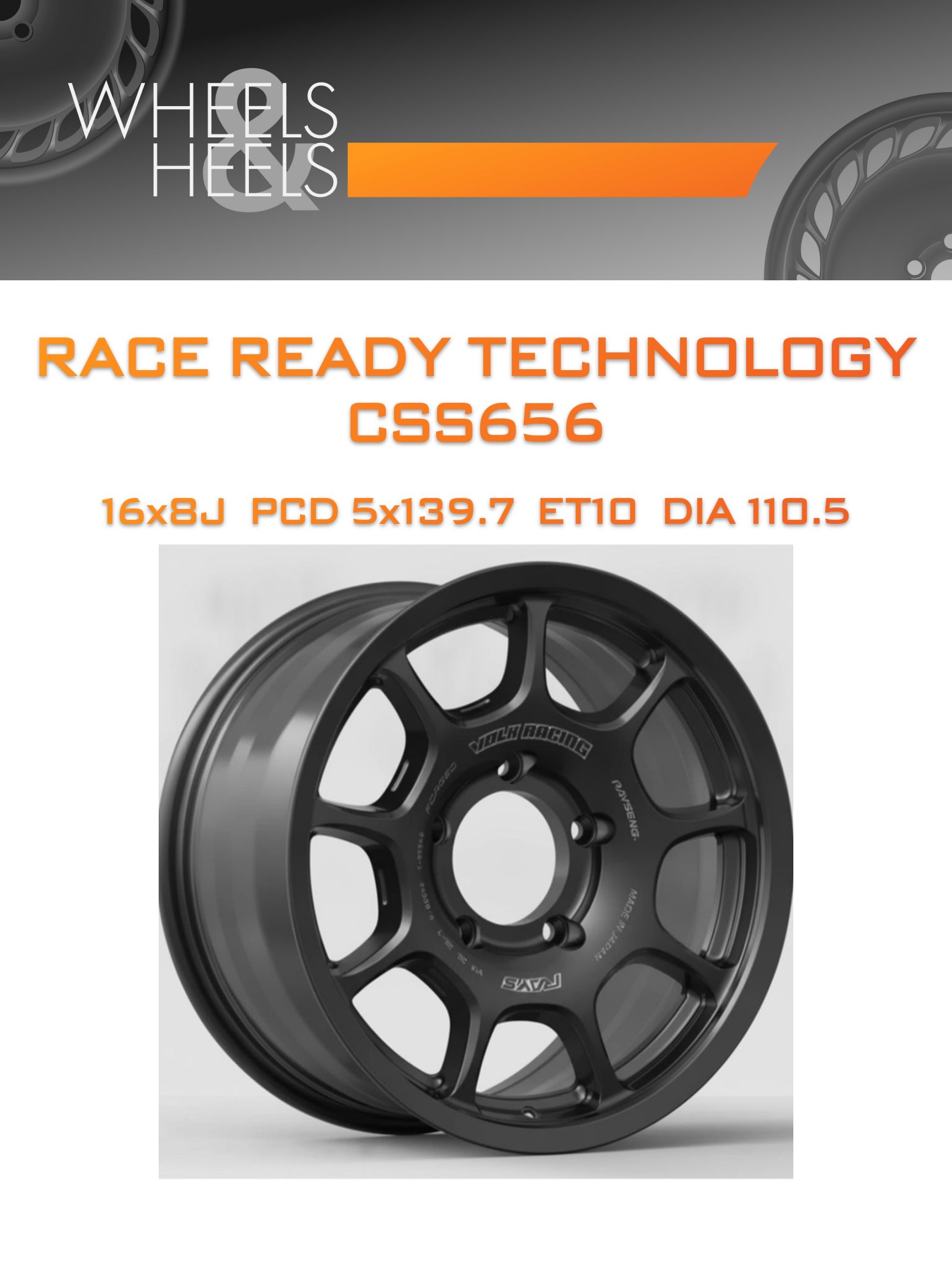 Диски Race Ready Technology CSS656 | Каталог Wheelsnheels.ru
