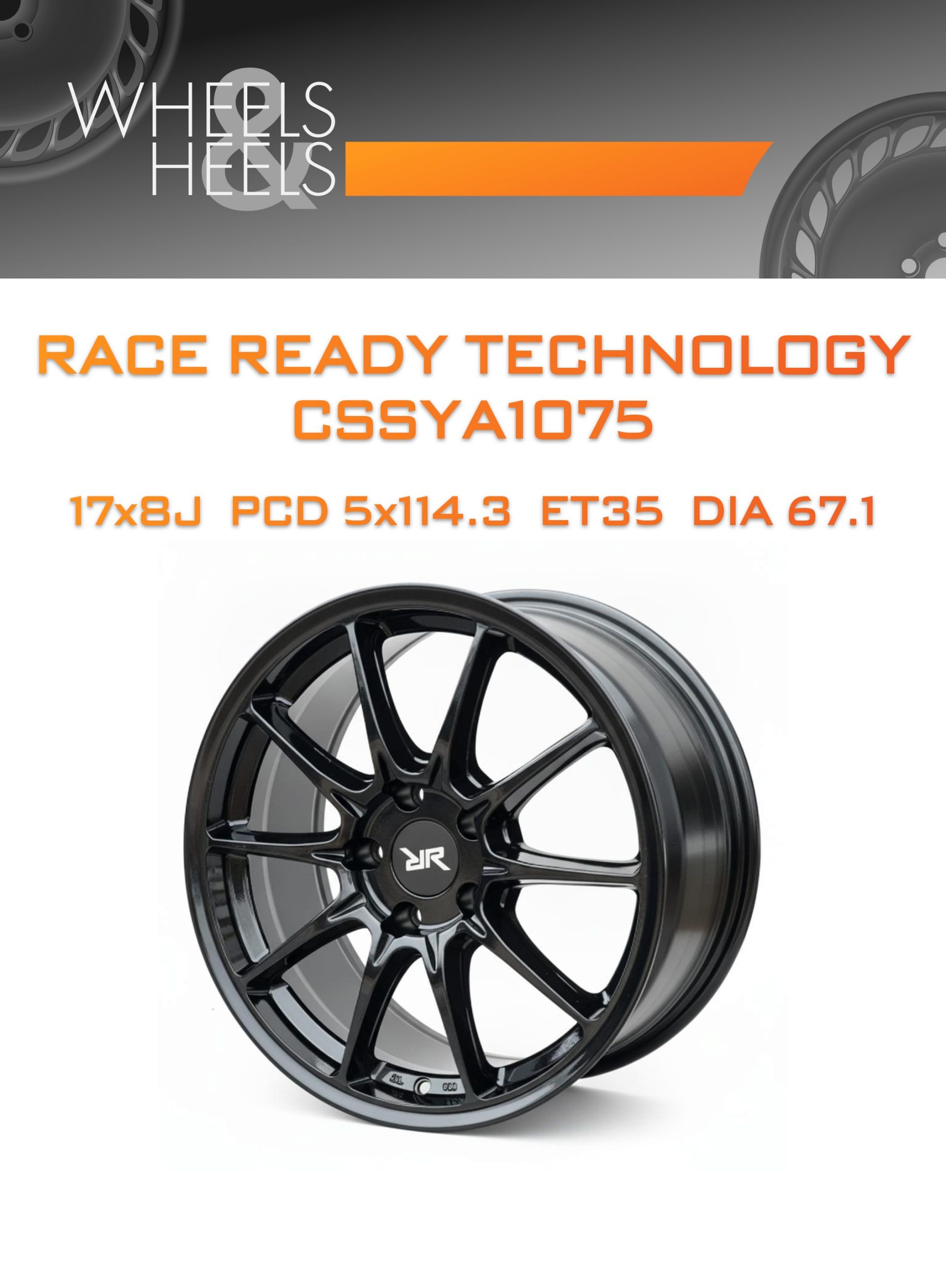Диски Race Ready Technology CSSYA1075 | Каталог Wheelsnheels.ru