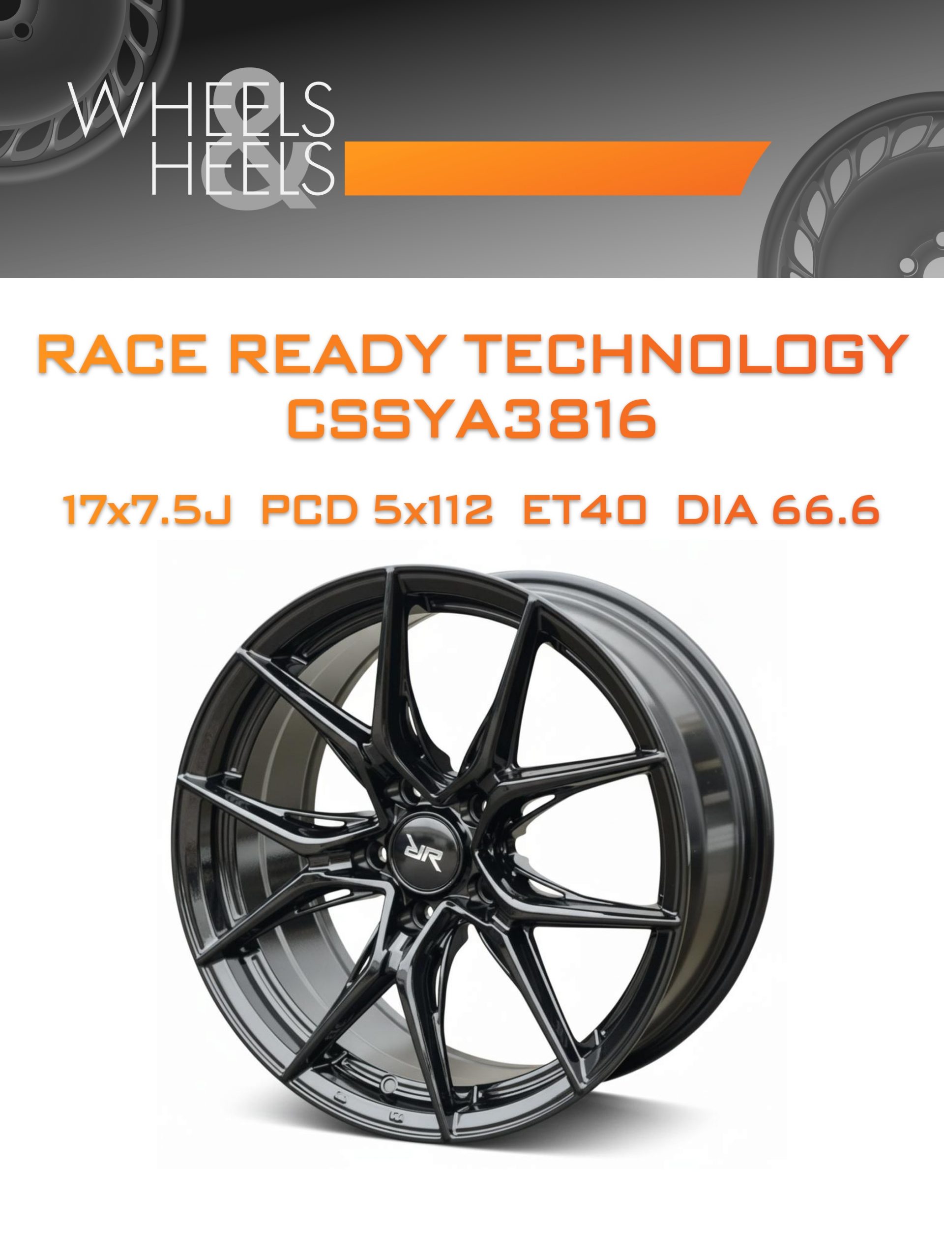 Диски Race Ready Technology CSSYA3816 | Каталог Wheelsnheels.ru