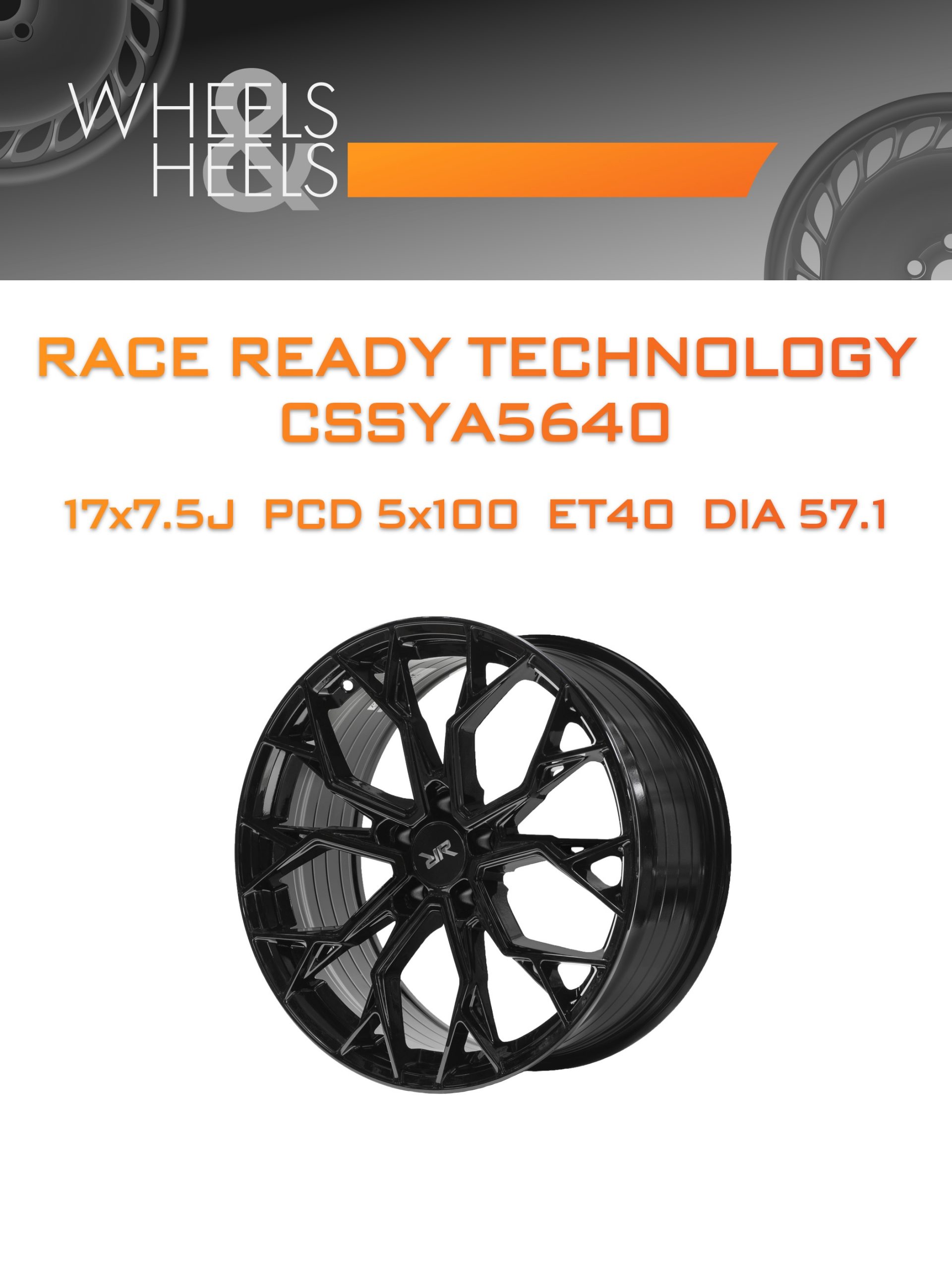 Диски Race Ready Technology CSSYA5640 | Каталог Wheelsnheels.ru
