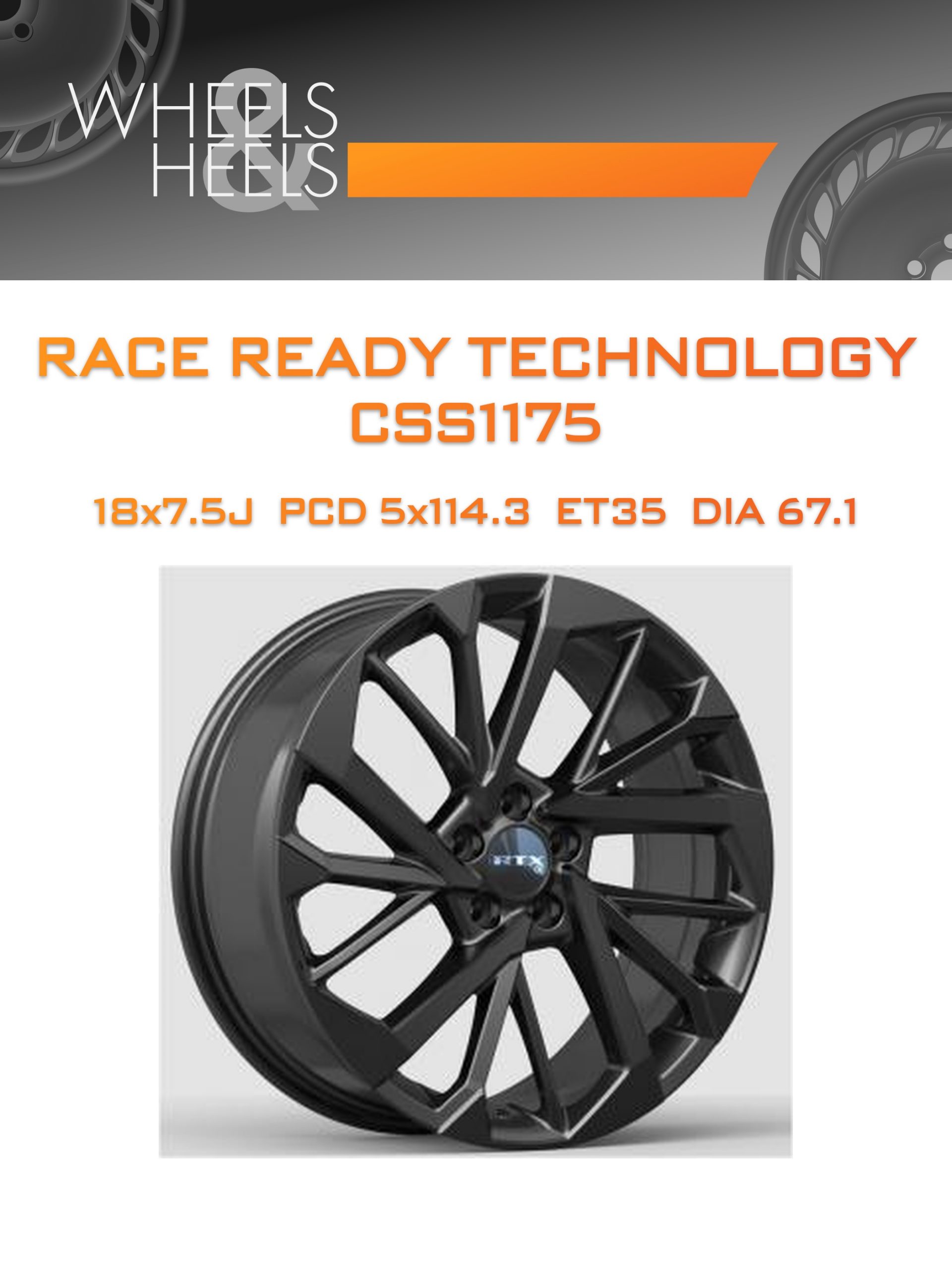 Диски Race Ready Technology CSS1175 | Каталог Wheelsnheels.ru