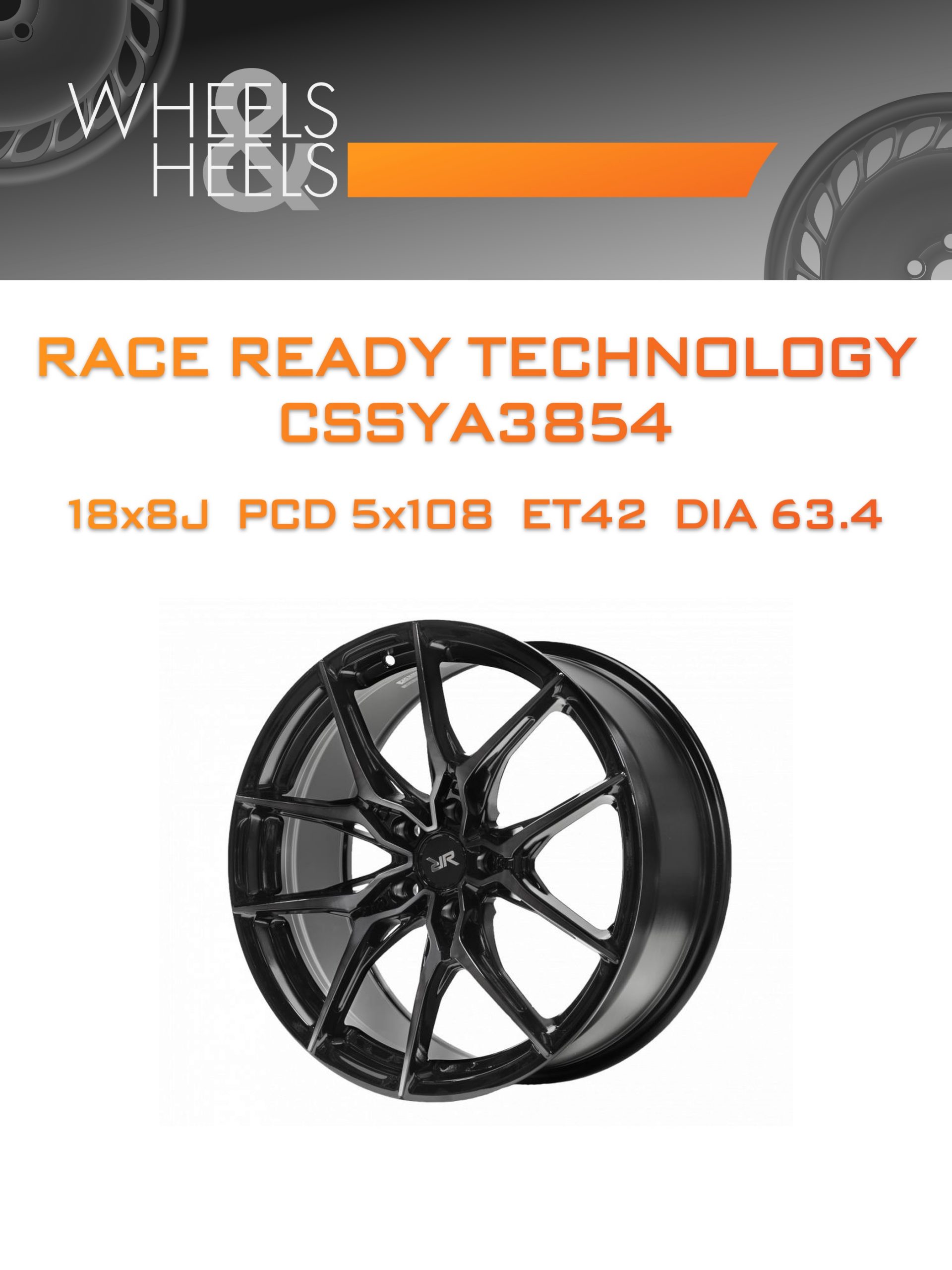 Диски Race Ready Technology CSSYA3854 | Каталог Wheelsnheels.ru