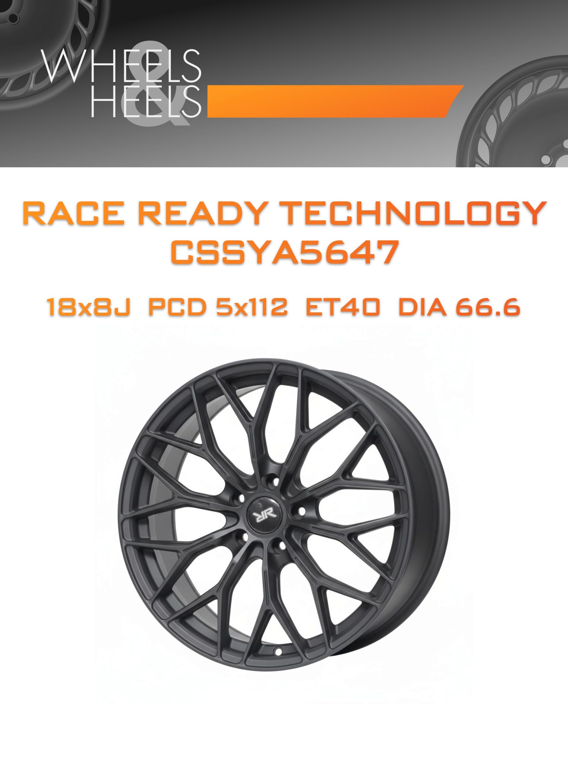 Диски Race Ready Technology CSSYA5647 | Каталог Wheelsnheels.ru