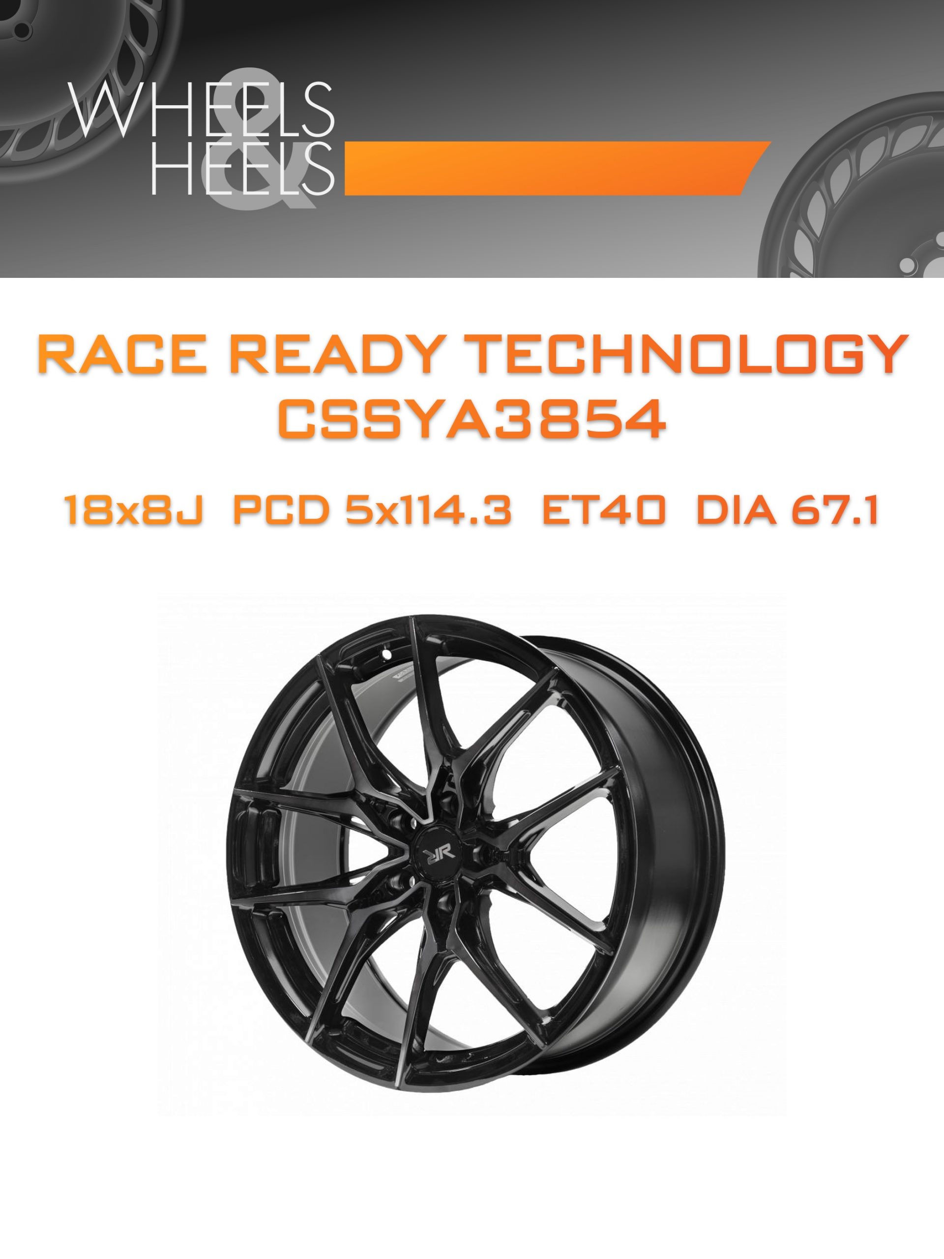 Диски Race Ready Technology CSSYA3854 | Каталог Wheelsnheels.ru