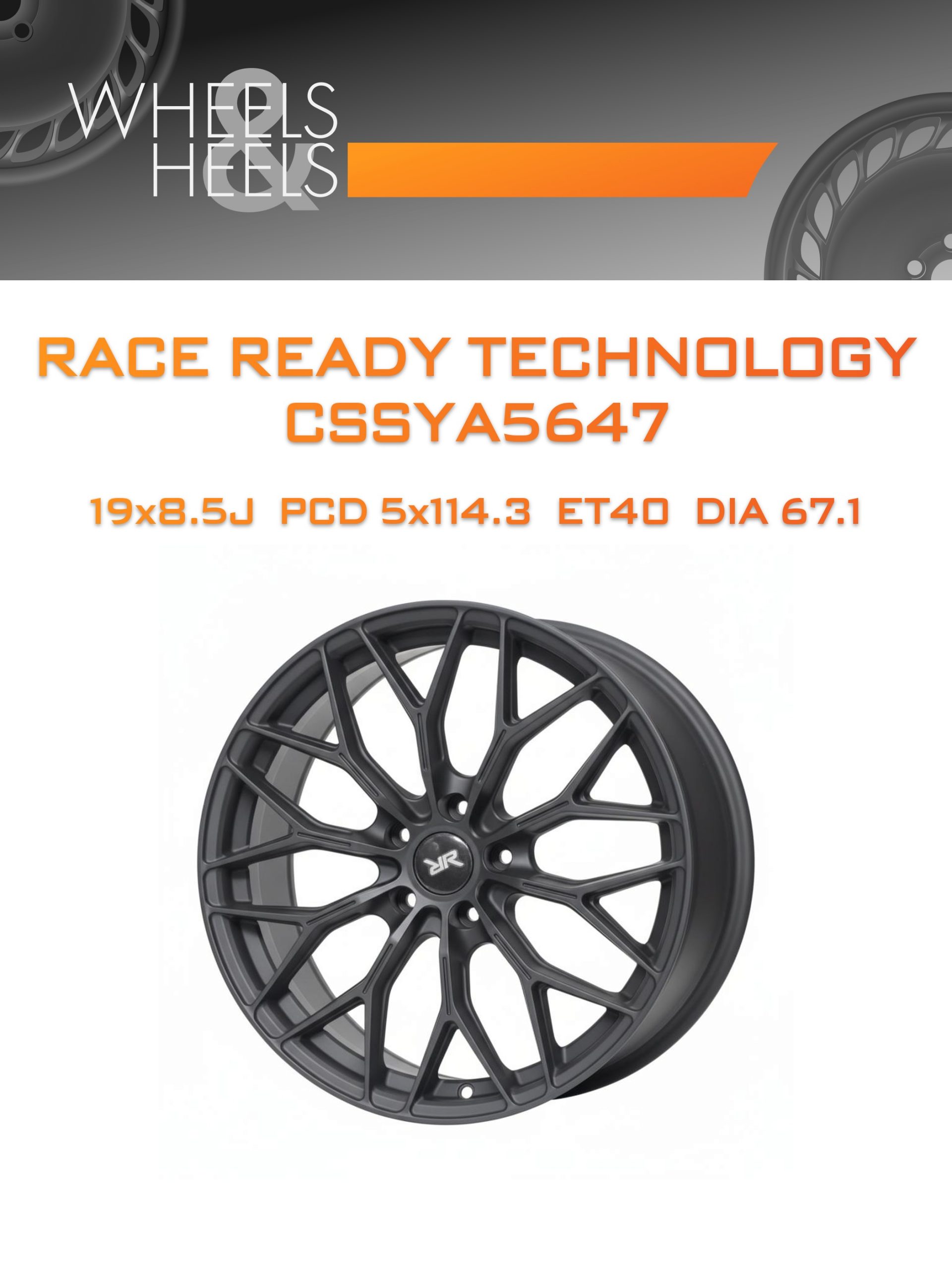 Диски Race Ready Technology CSSYA5647 | Каталог Wheelsnheels.ru