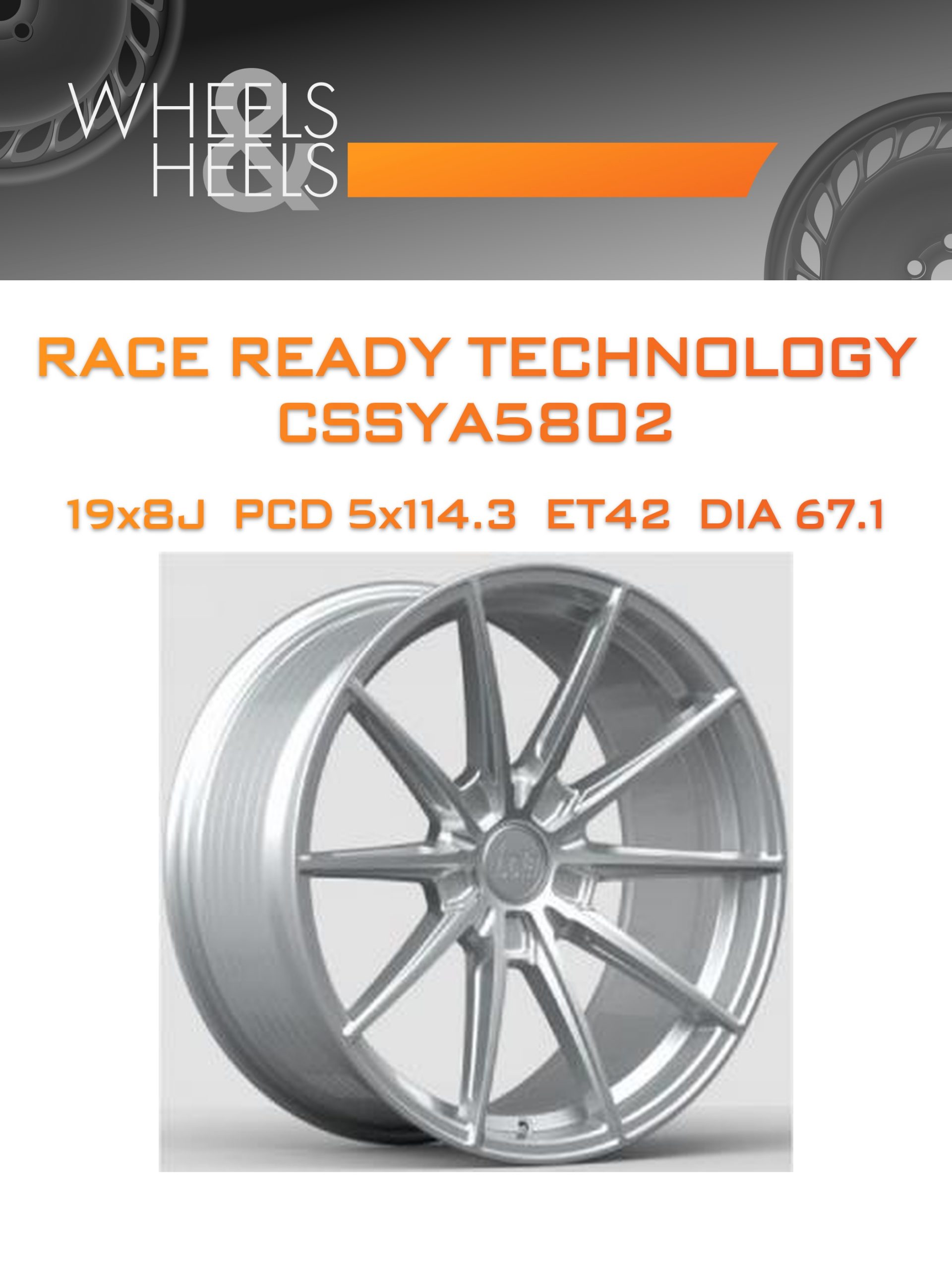 Диски Race Ready Technology CSSYA5802 | Каталог Wheelsnheels.ru