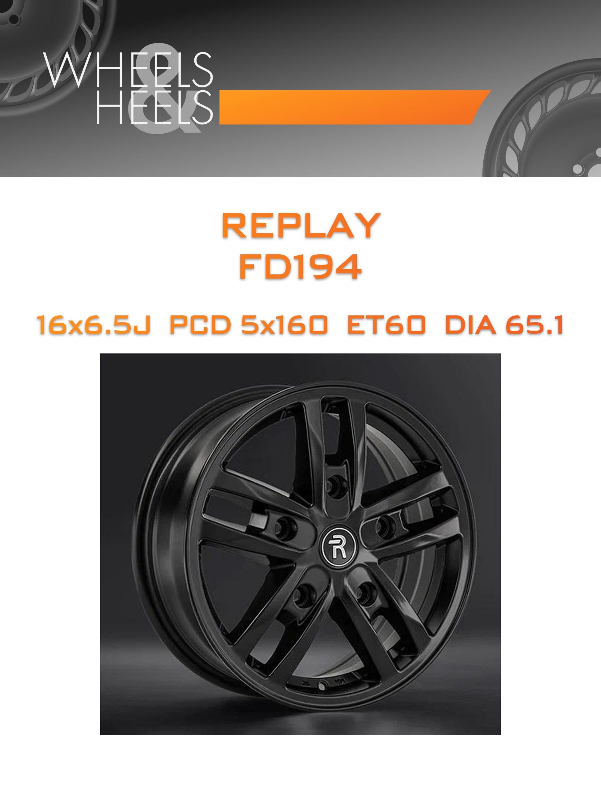 Диски REPLAY FD194 | Каталог Wheelsnheels.ru
