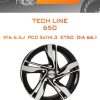 Диски Tech Line 650 | Каталог Wheelsnheels.ru