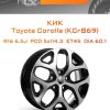Диски КиК Toyota Corolla (КСr869) | Каталог Wheelsnheels.ru