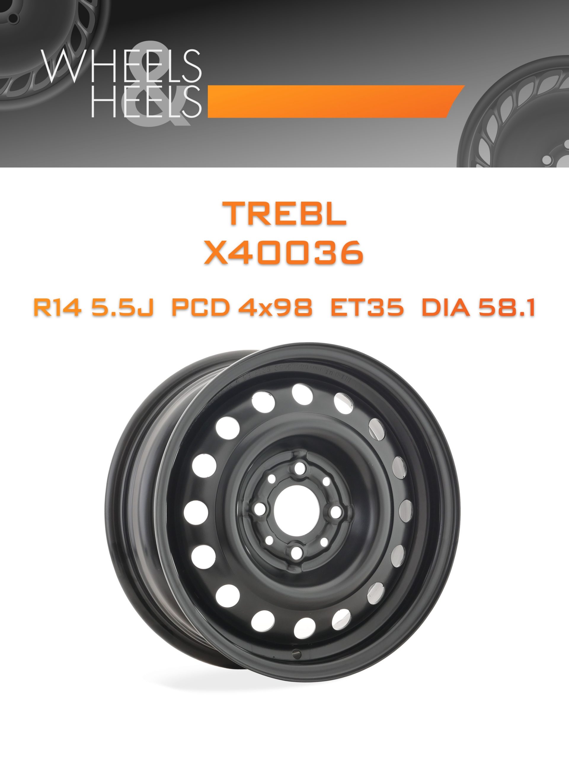 Диски TREBL X40036 | Каталог Wheelsnheels.ru
