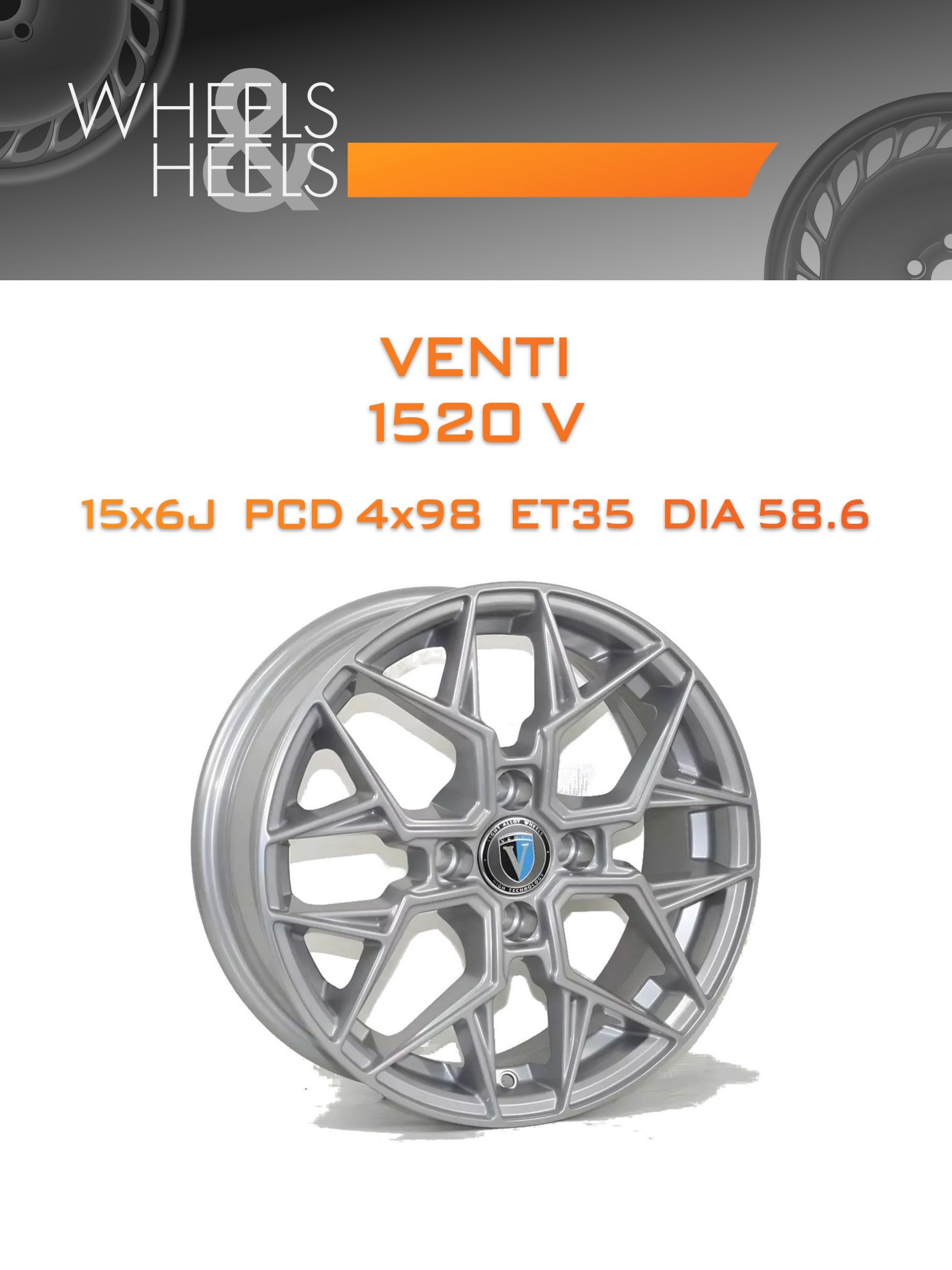 Диски VENTI 1520 V | Каталог Wheelsnheels.ru