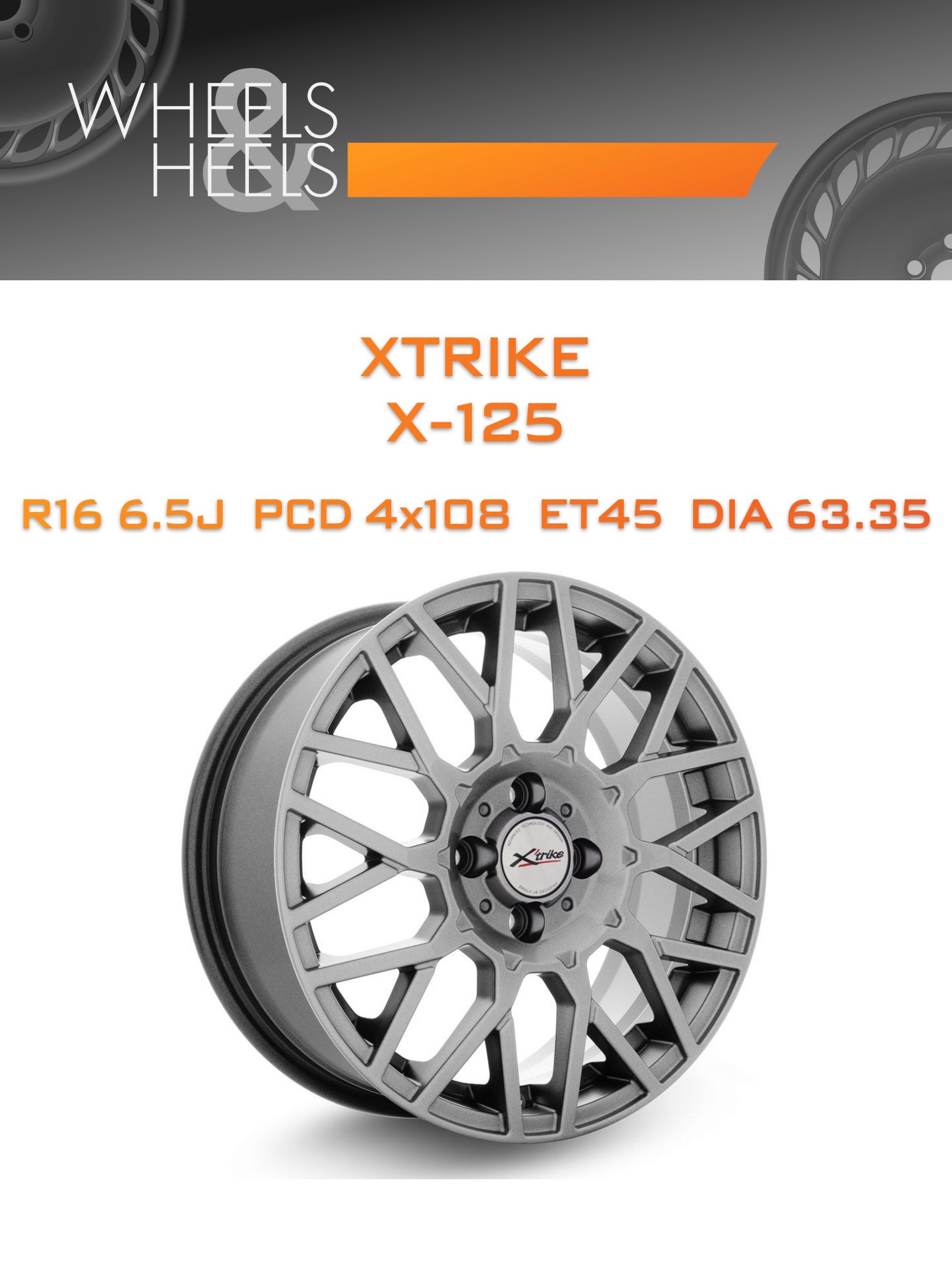 Диски Xtrike X-125 | Каталог Wheelsnheels.ru