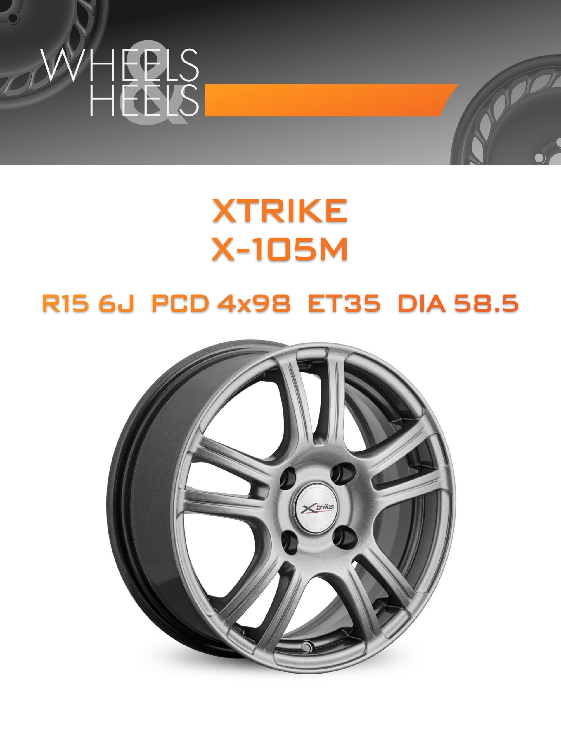 Диски Xtrike X-105М | Каталог Wheelsnheels.ru