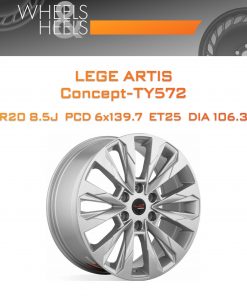 Диски LEGE ARTIS Concept-TY572 | Каталог Wheelsnheels.ru