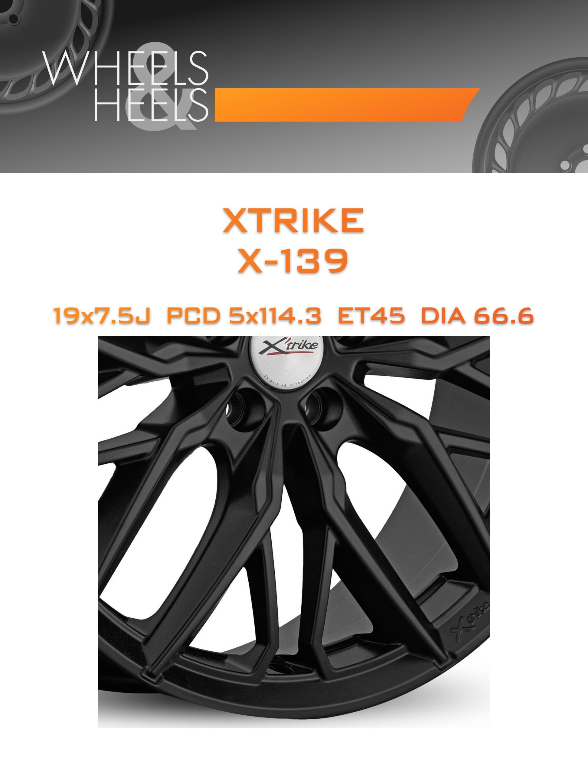 Диски Xtrike X-139 | Каталог Wheelsnheels.ru