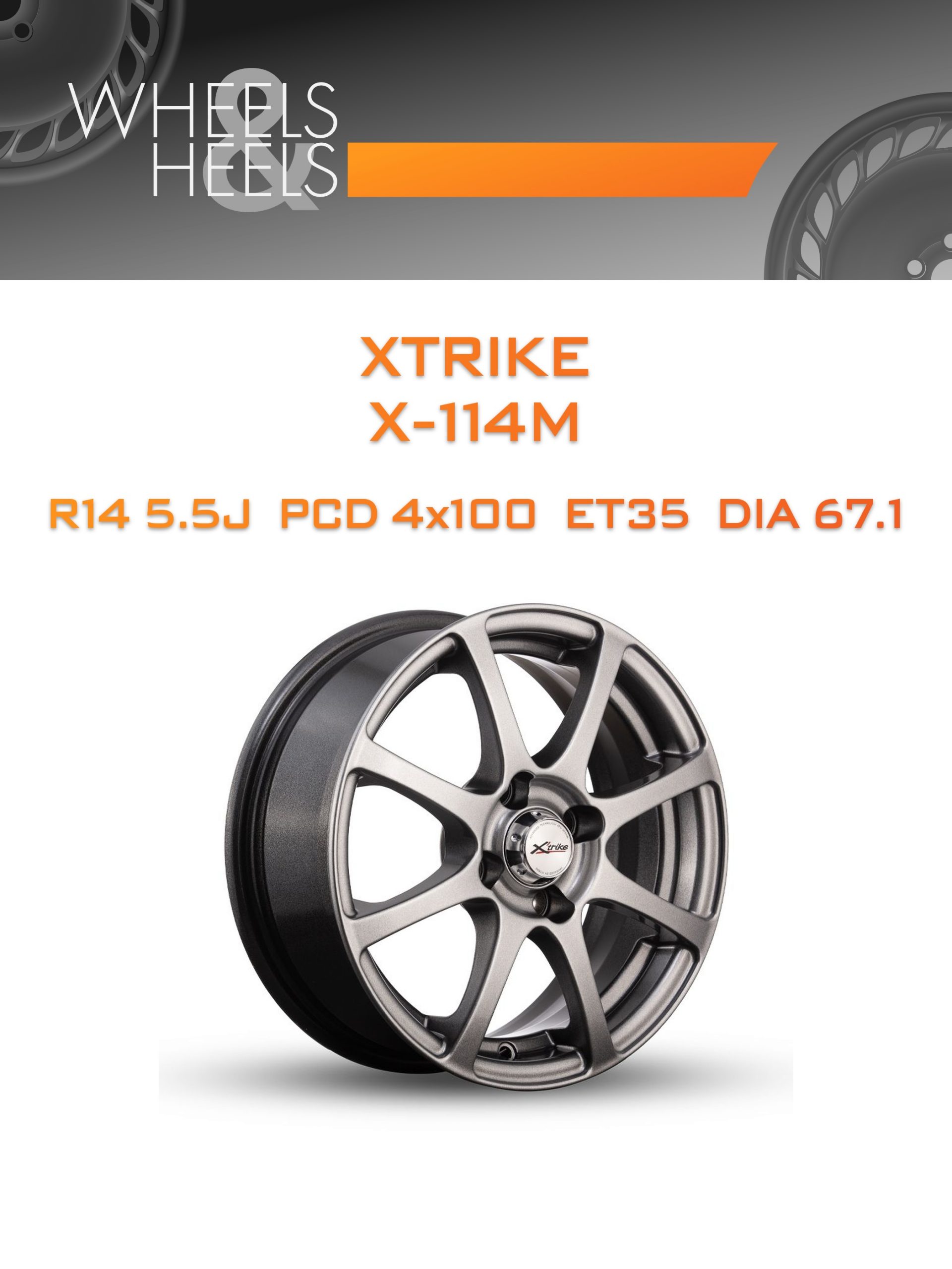 Диски Xtrike X-114М | Каталог Wheelsnheels.ru