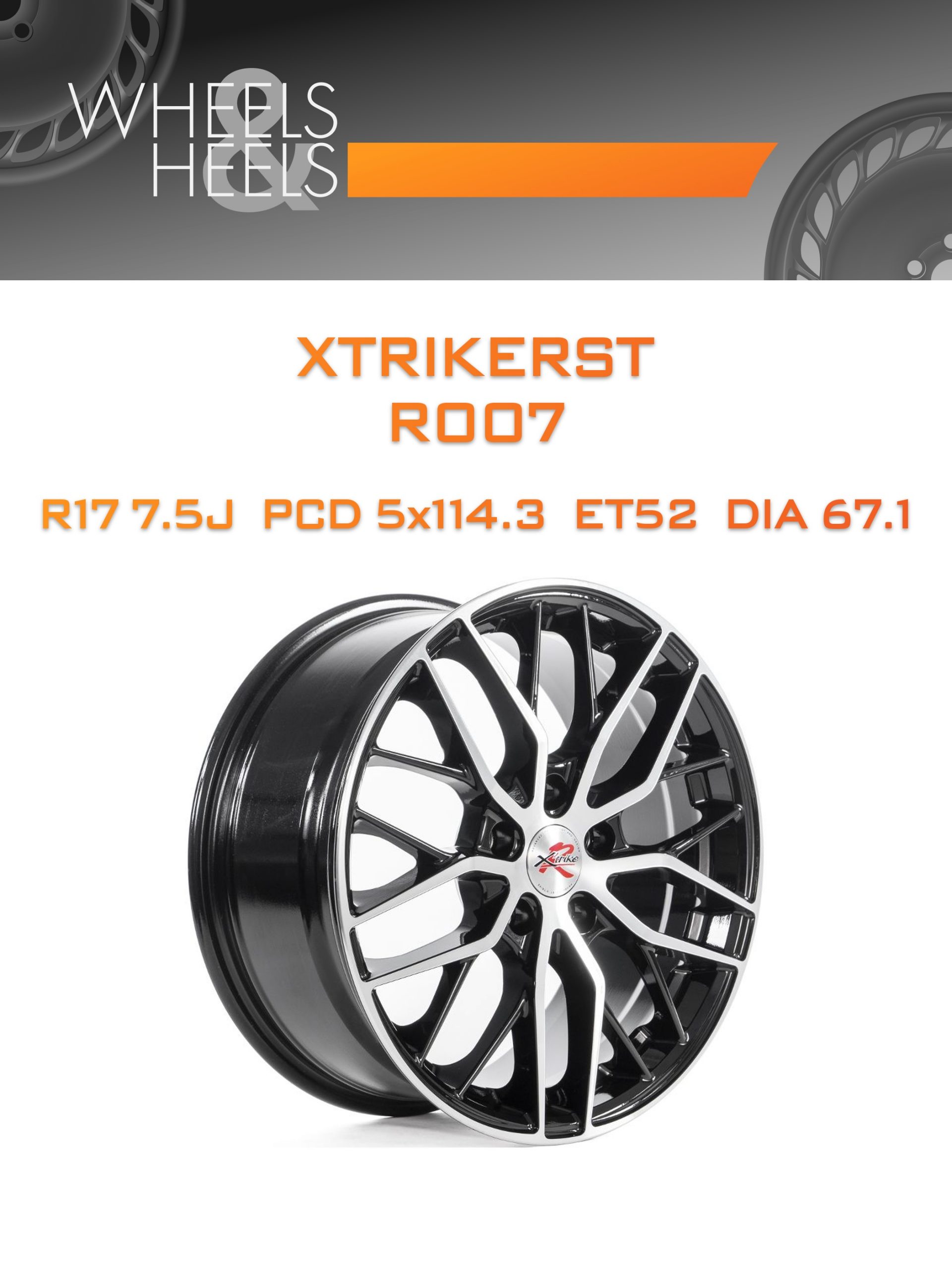 Диски XtrikeRST R007 | Каталог Wheelsnheels.ru