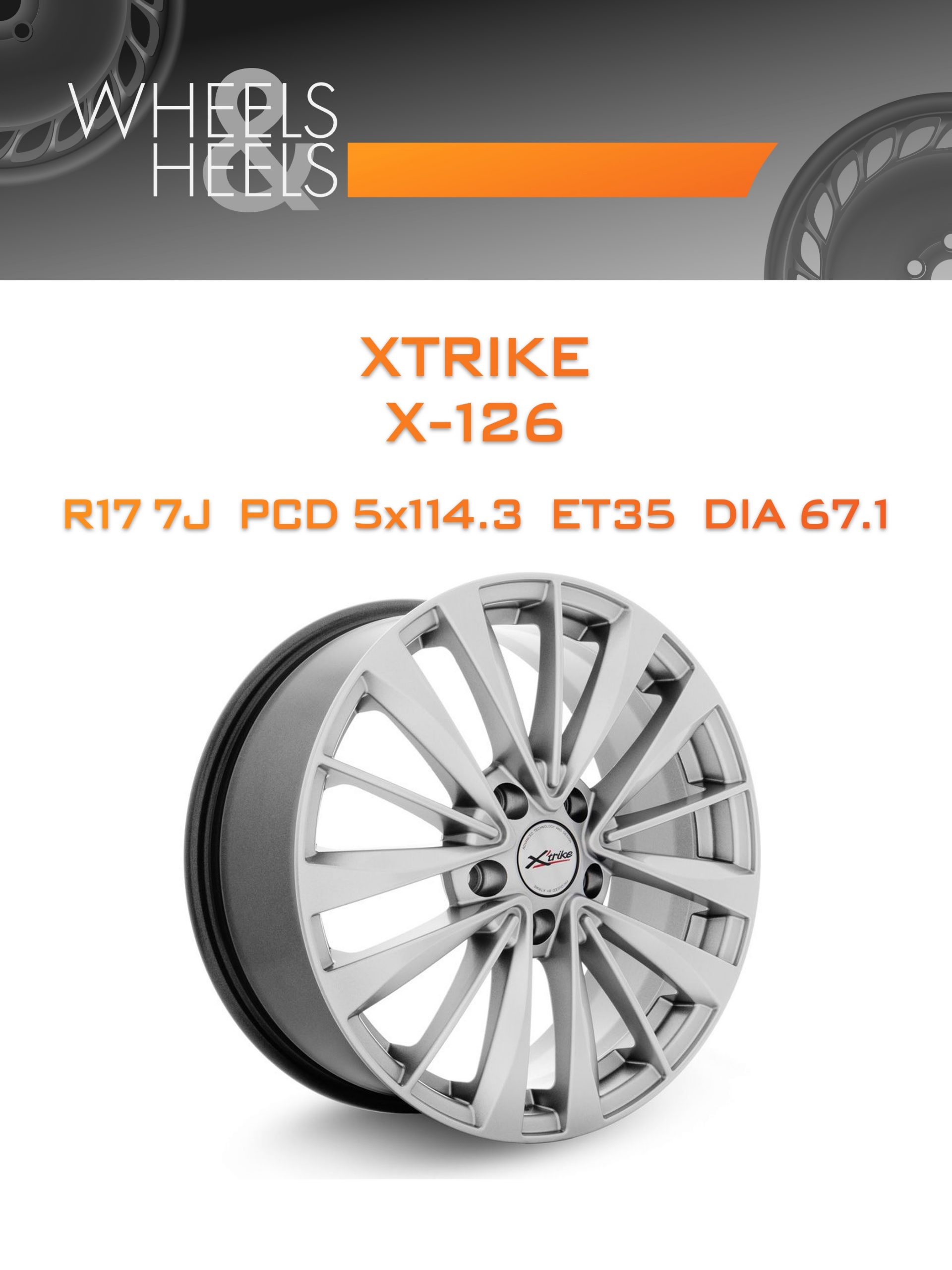 Диски Xtrike X-126 | Каталог Wheelsnheels.ru