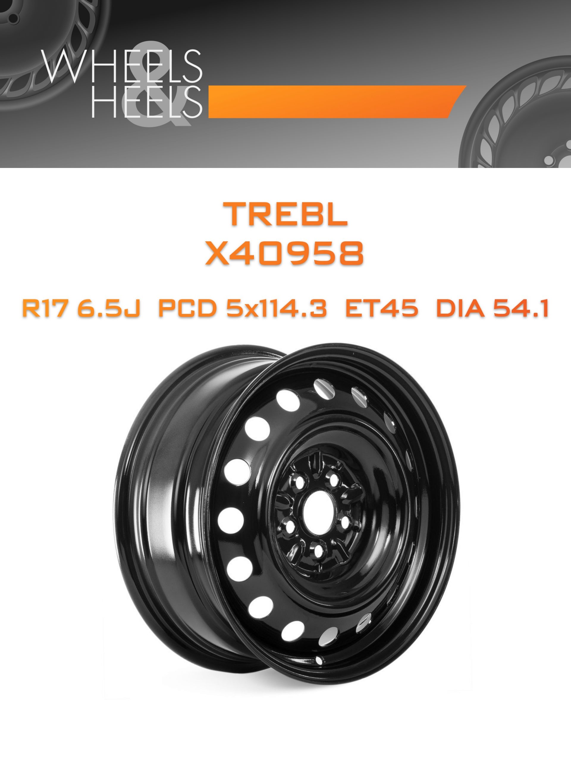 Диски TREBL X40958 | Каталог Wheelsnheels.ru