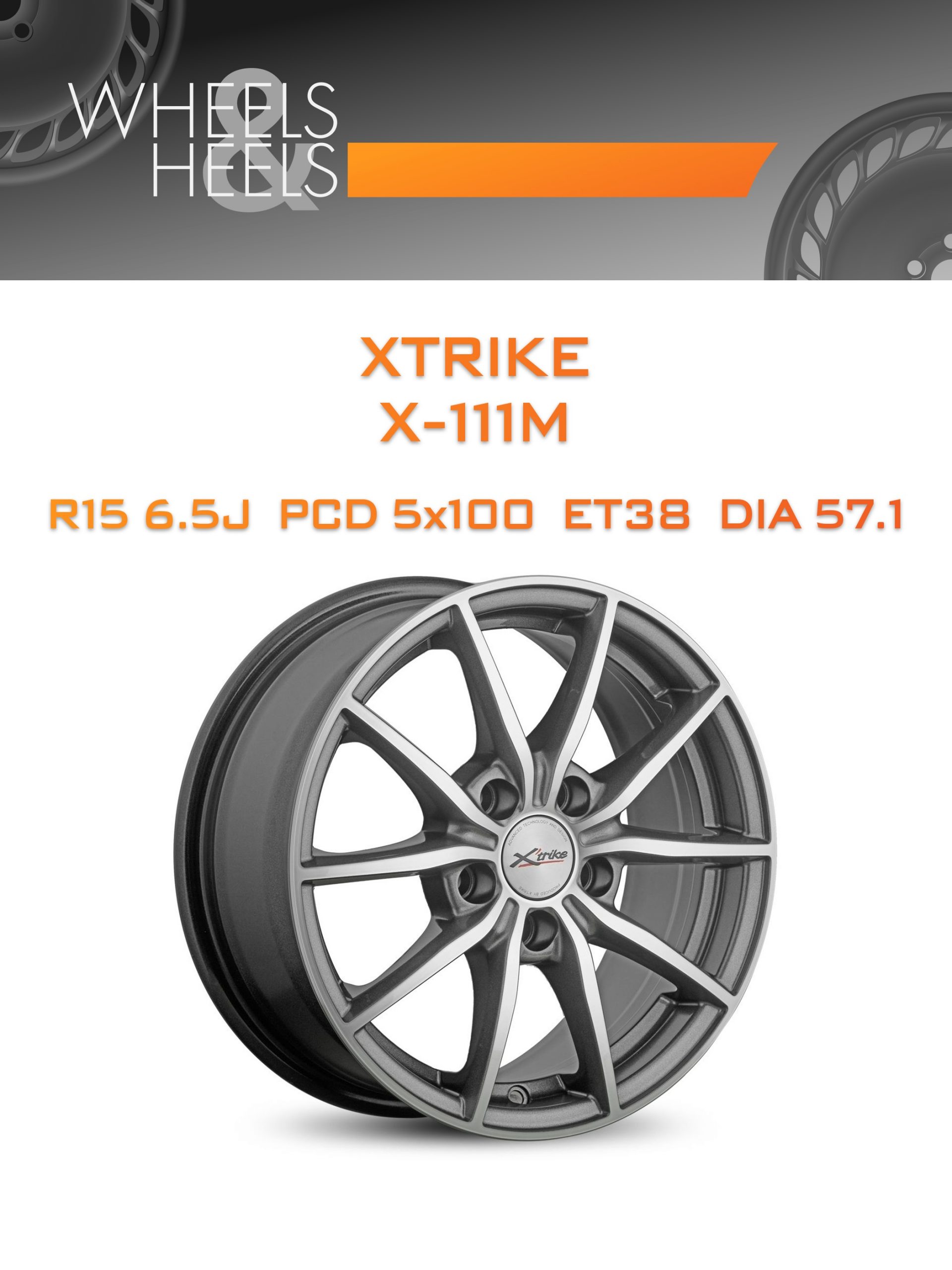 Диски Xtrike X-111М | Каталог Wheelsnheels.ru