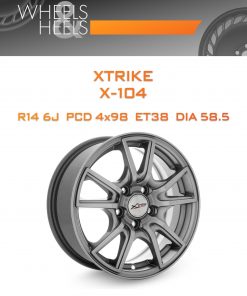 Диски Xtrike X-104 | Каталог Wheelsnheels.ru