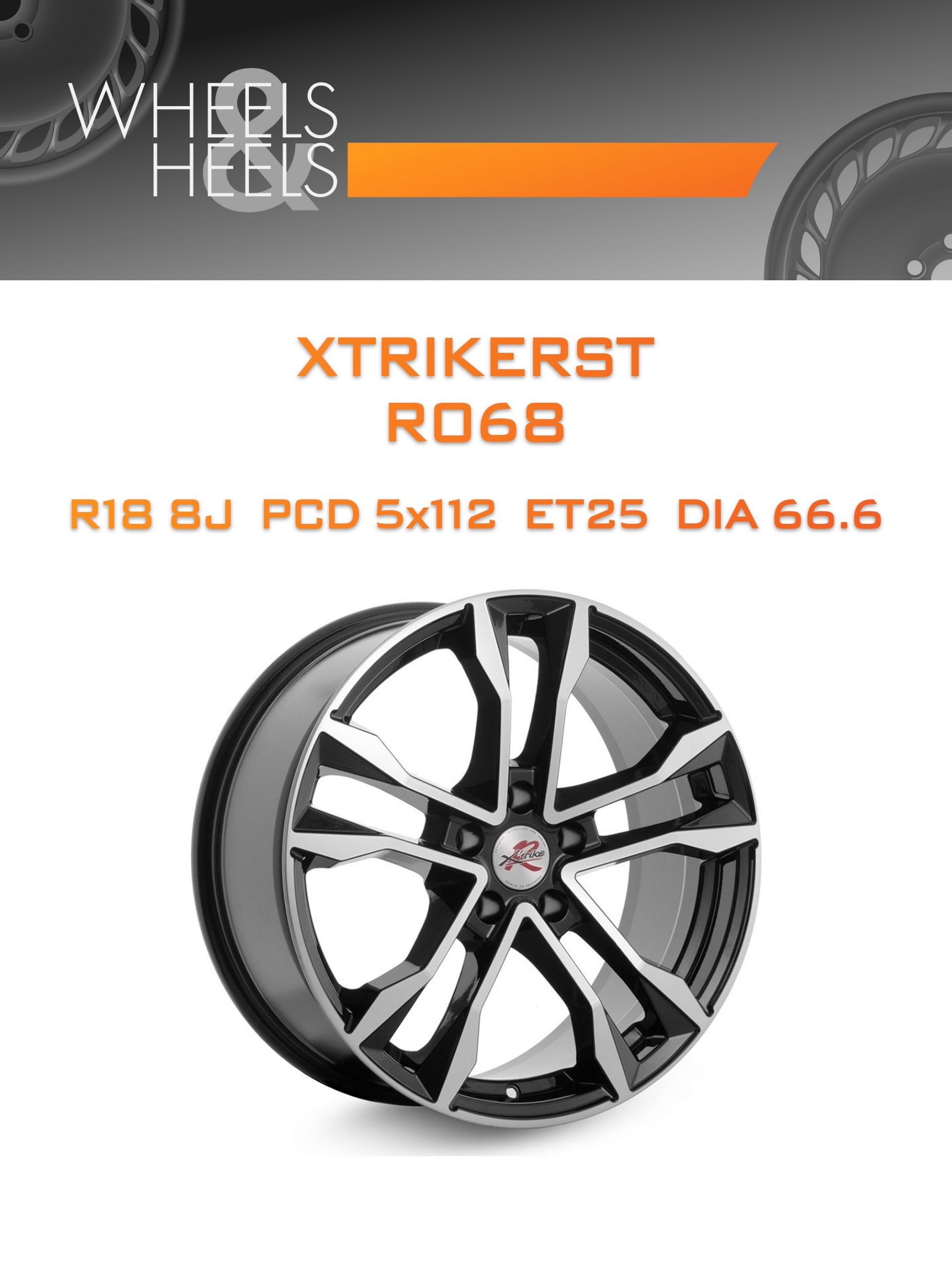 Диски XtrikeRST R068 | Каталог Wheelsnheels.ru