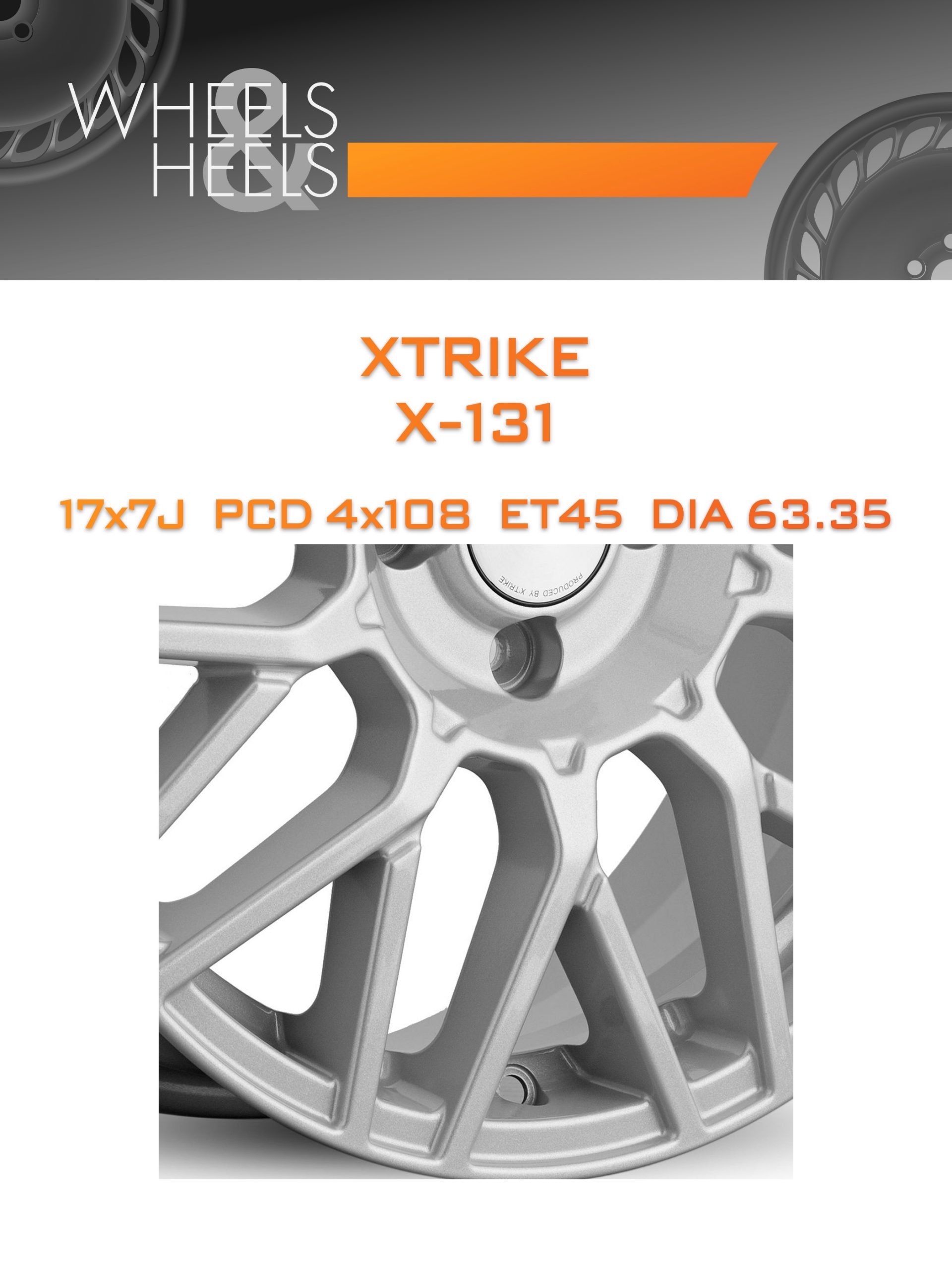 Диски Xtrike X-131 | Каталог Wheelsnheels.ru
