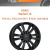 Диски MAK Safari 6 | Каталог Wheelsnheels.ru
