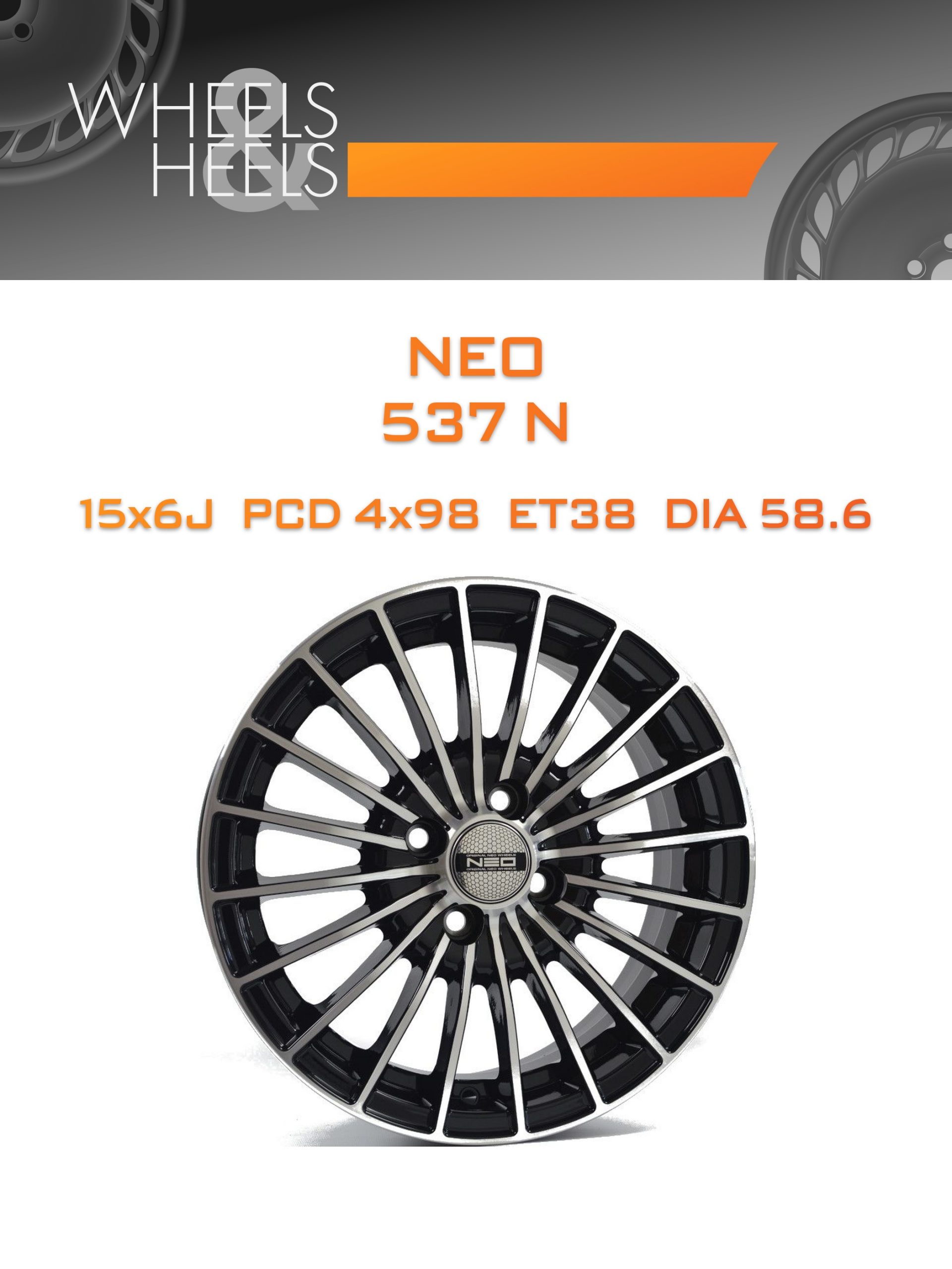 Диски Neo 537 N | Каталог Wheelsnheels.ru