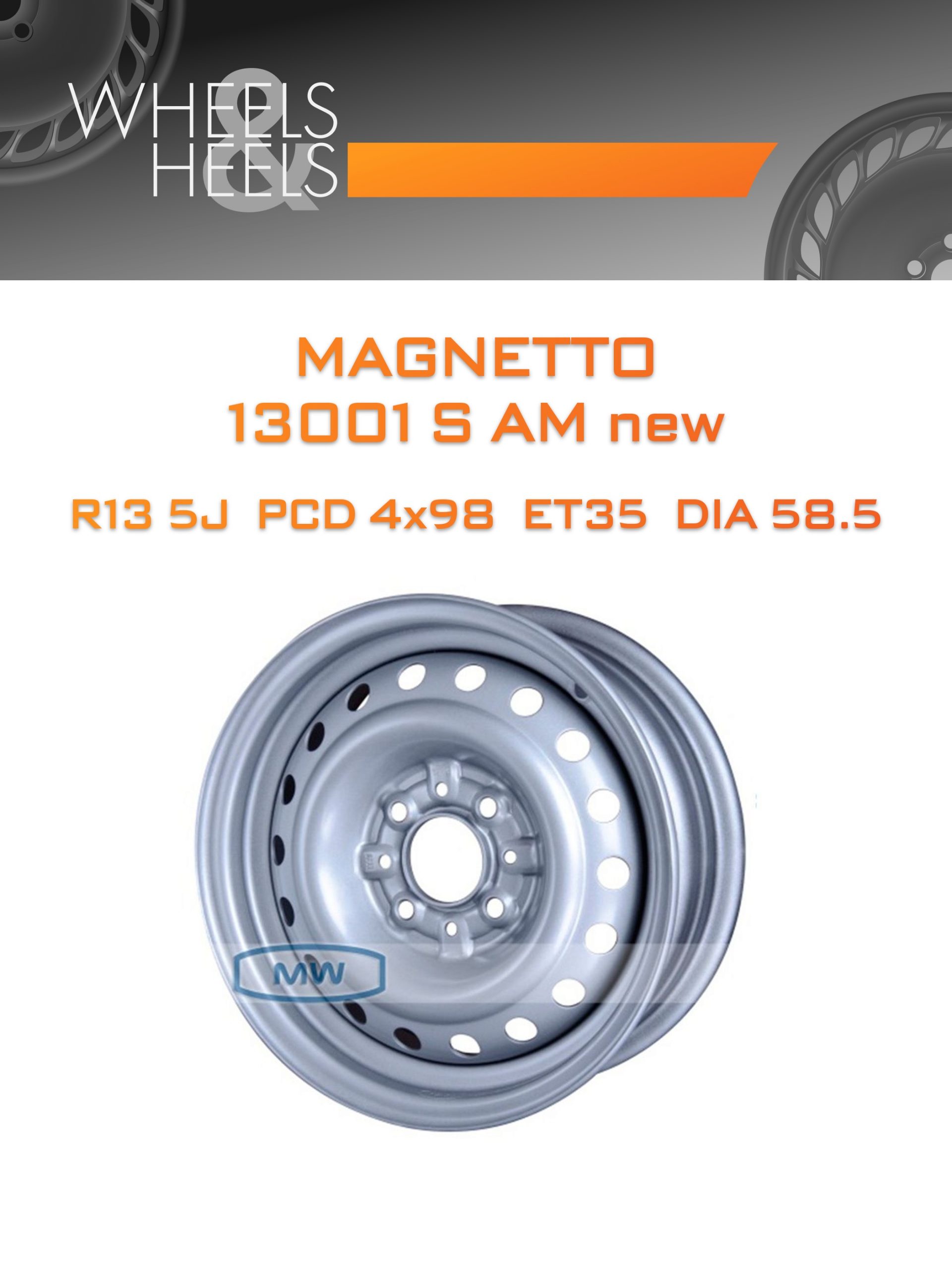 Диски Magnetto 13001 S AM new | Каталог Wheelsnheels.ru