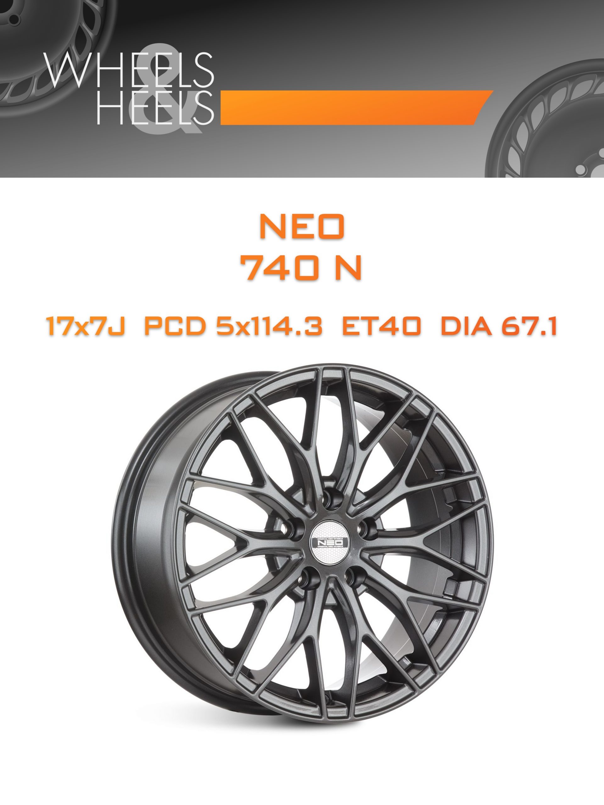 Диски Neo 740 N | Каталог Wheelsnheels.ru