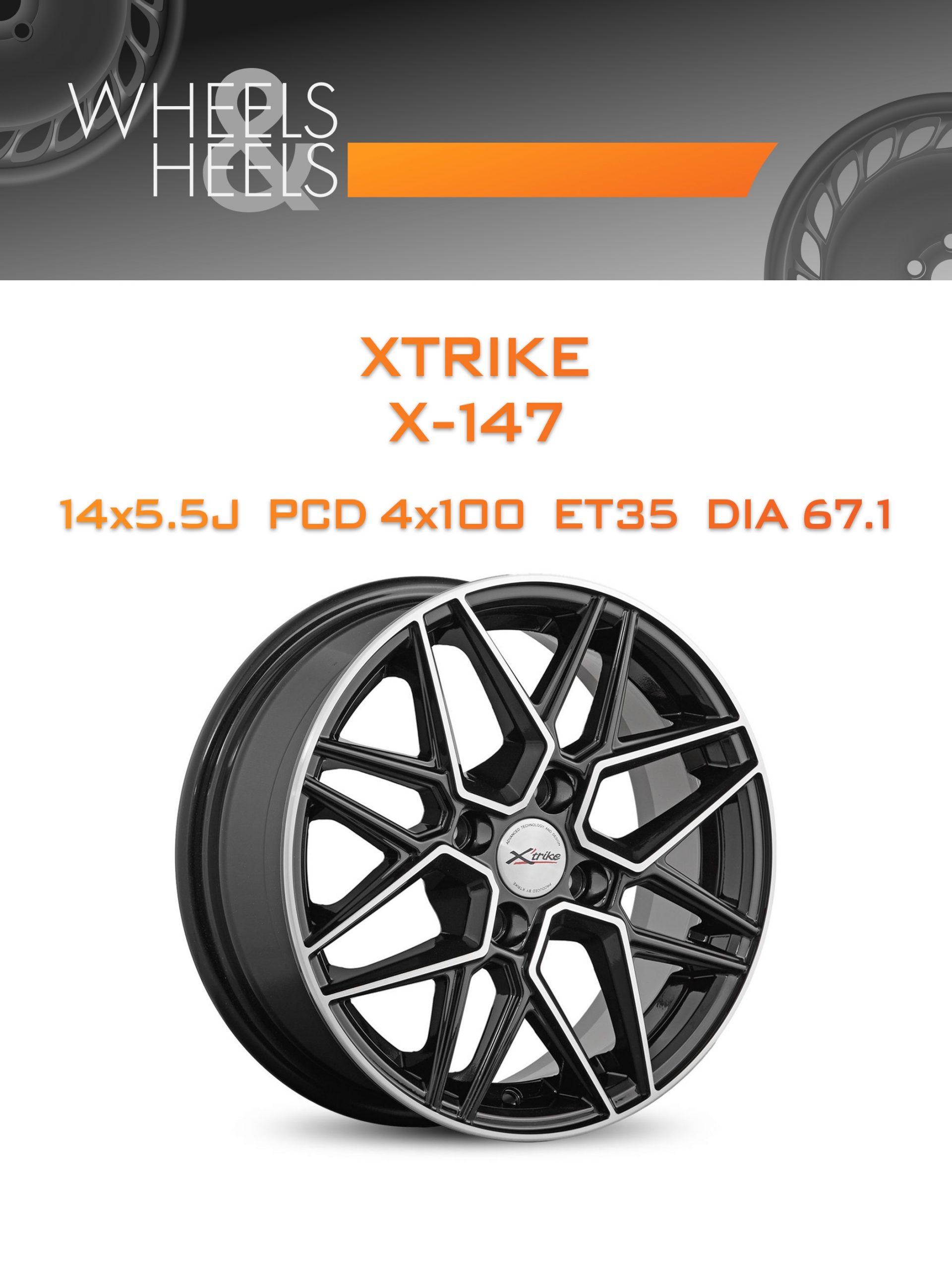Диски Xtrike X-147 | Каталог Wheelsnheels.ru
