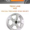 Диски Tech Line 410 | Каталог Wheelsnheels.ru
