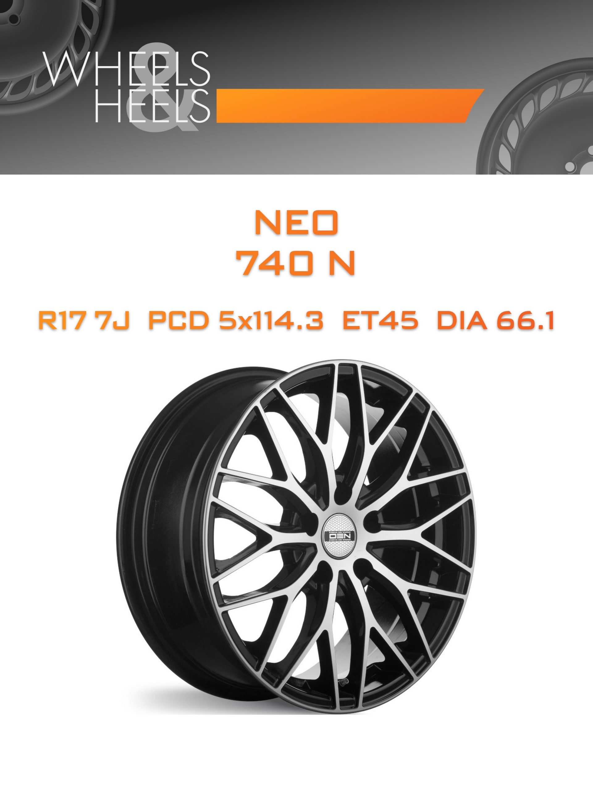 Диски Neo 740 N | Каталог Wheelsnheels.ru