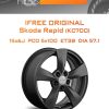 Диски iFree Original Skoda Rapid (КС700) | Каталог Wheelsnheels.ru