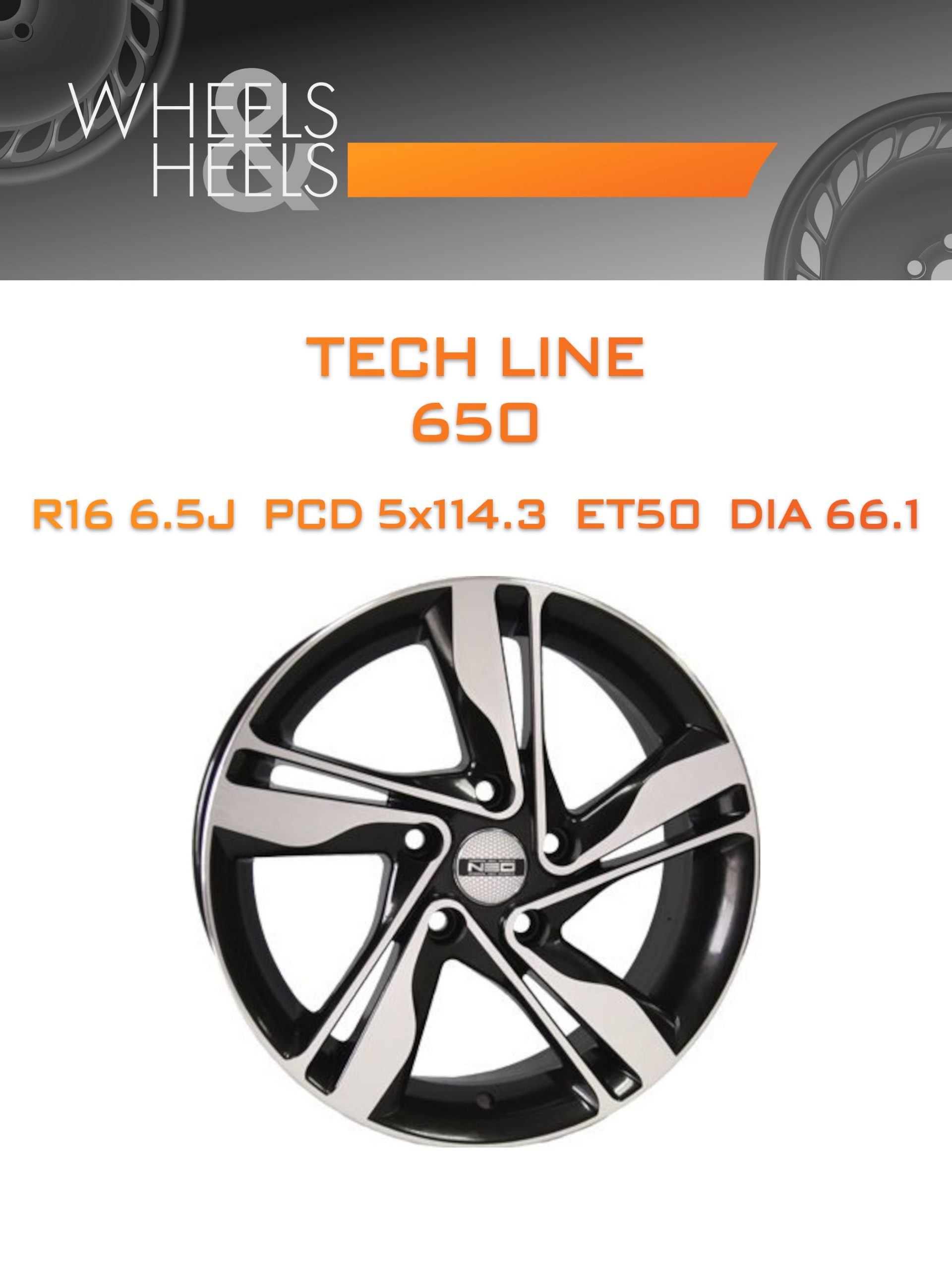 Диски Tech Line 650 | Каталог Wheelsnheels.ru