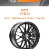 Диски Neo 740 N | Каталог Wheelsnheels.ru