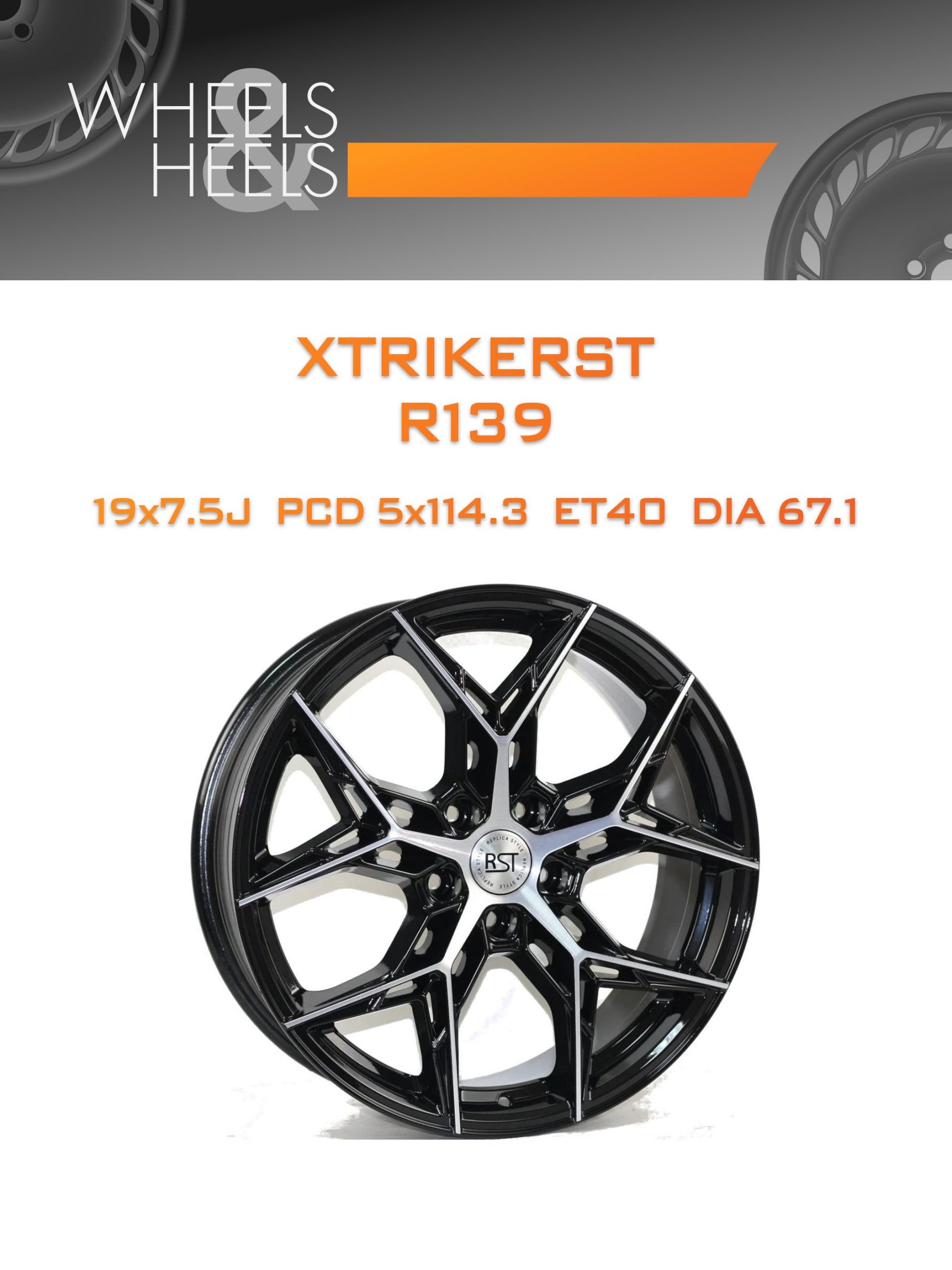 Диски XtrikeRST R139 | Каталог Wheelsnheels.ru