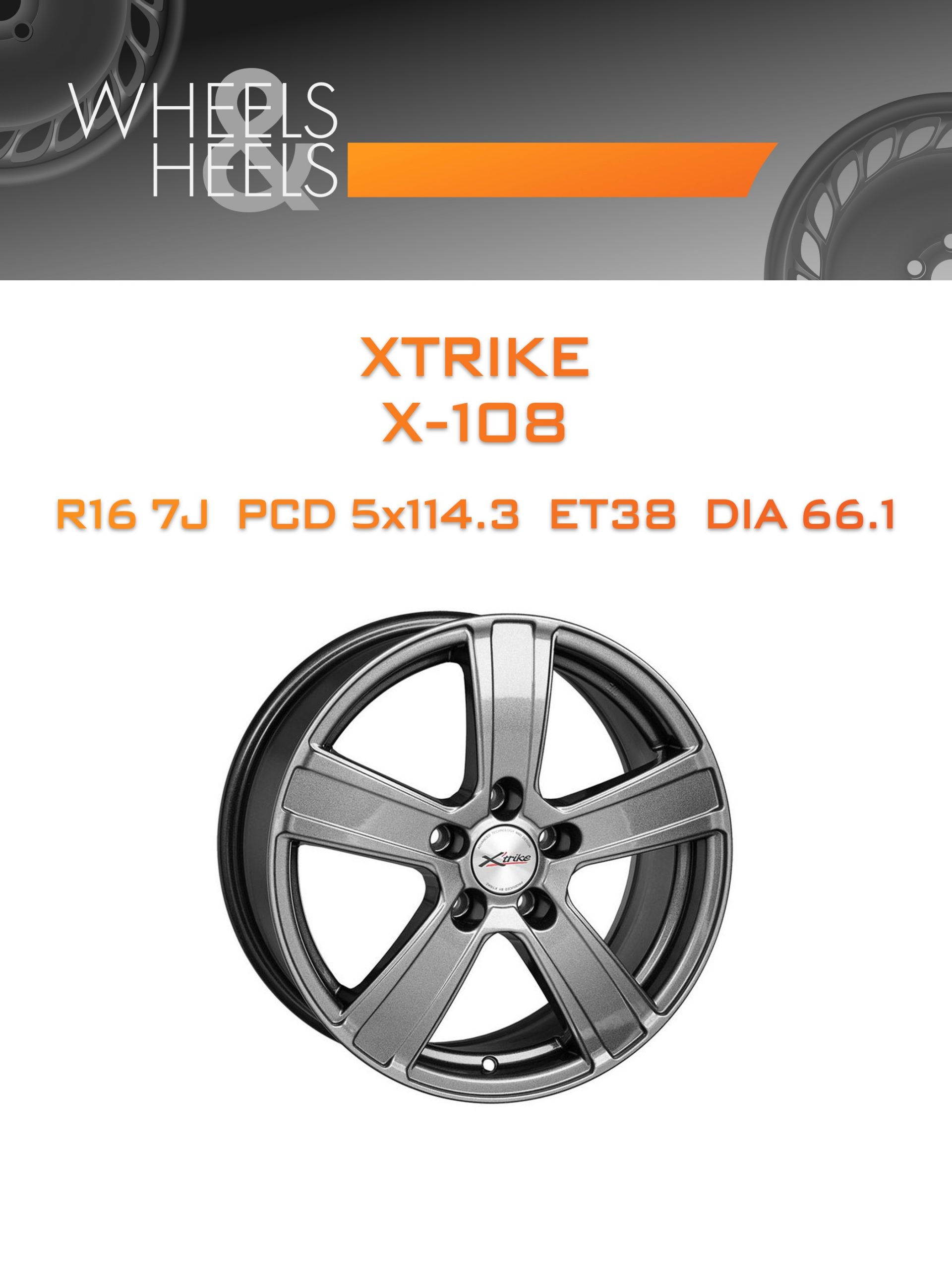 Диски Xtrike X-108 | Каталог Wheelsnheels.ru