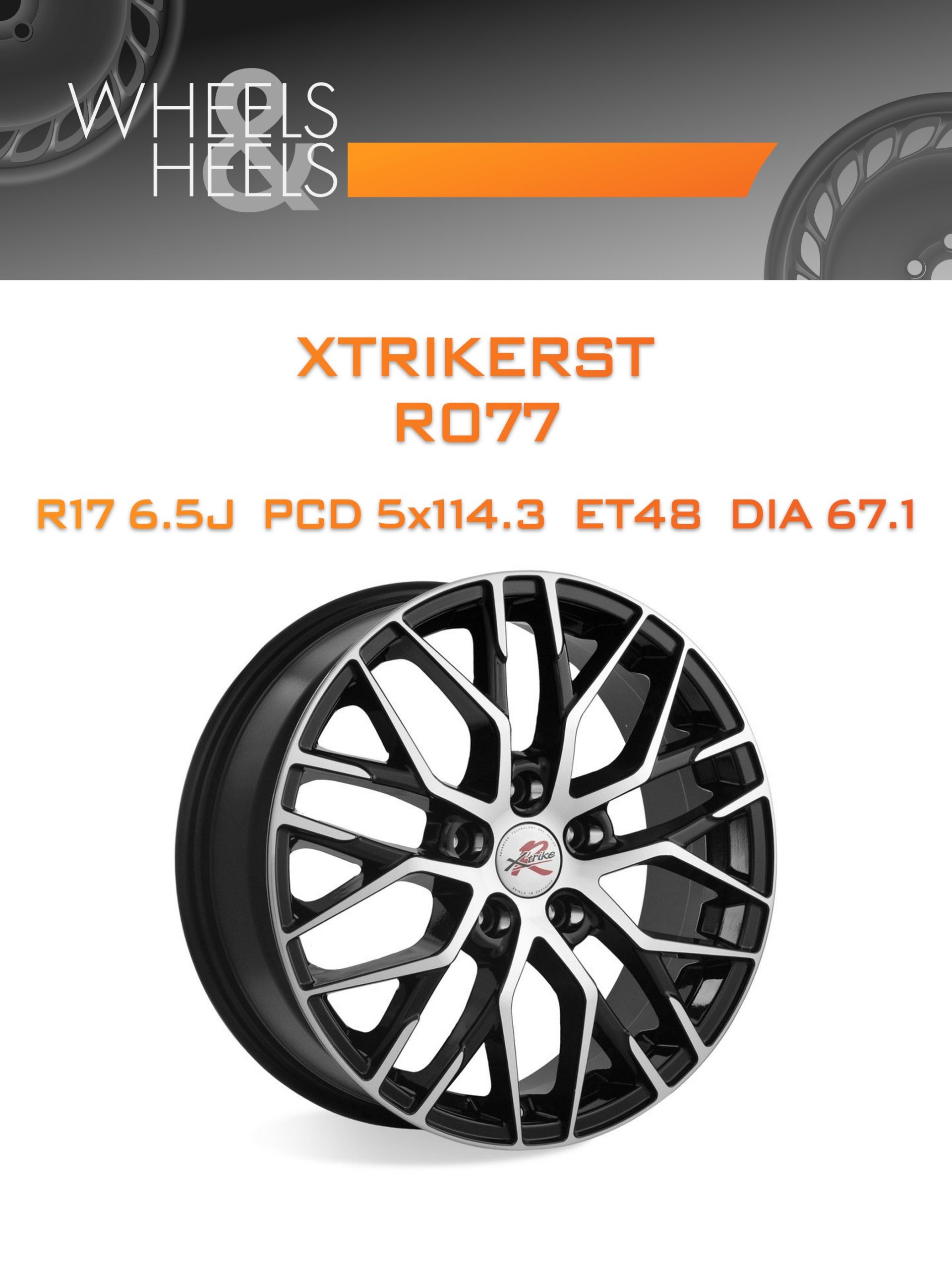 Диски XtrikeRST R077 | Каталог Wheelsnheels.ru