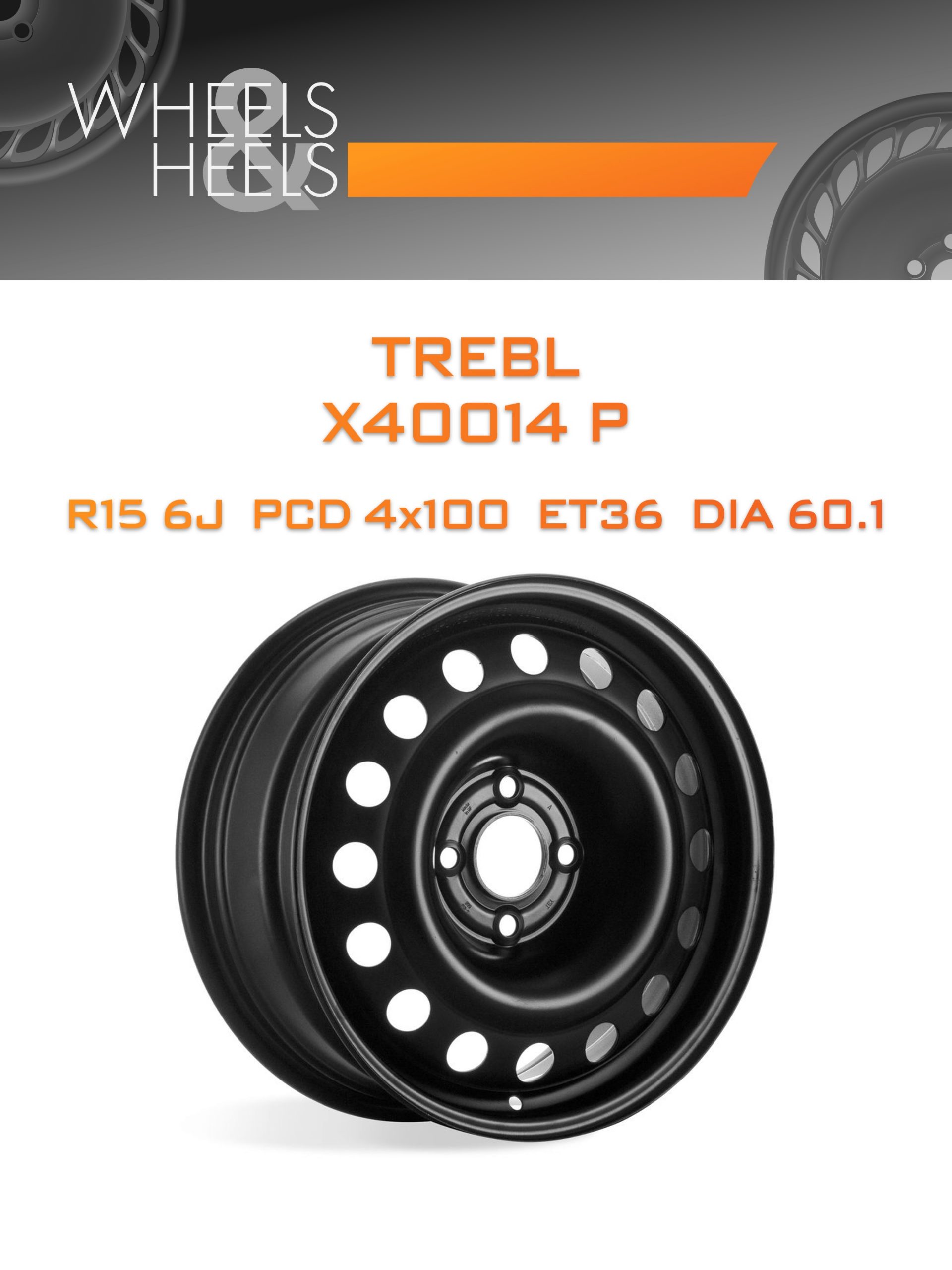 Диски TREBL X40014 P | Каталог Wheelsnheels.ru