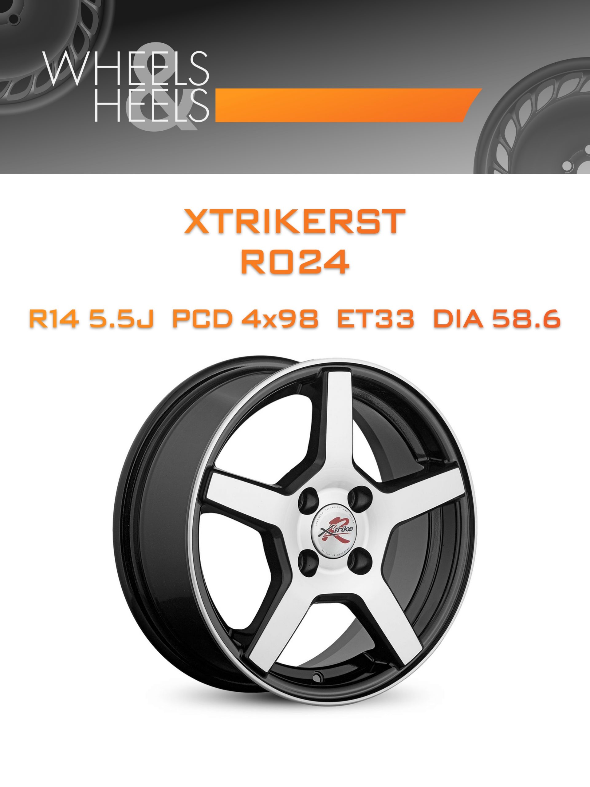 Диски XtrikeRST R024 | Каталог Wheelsnheels.ru