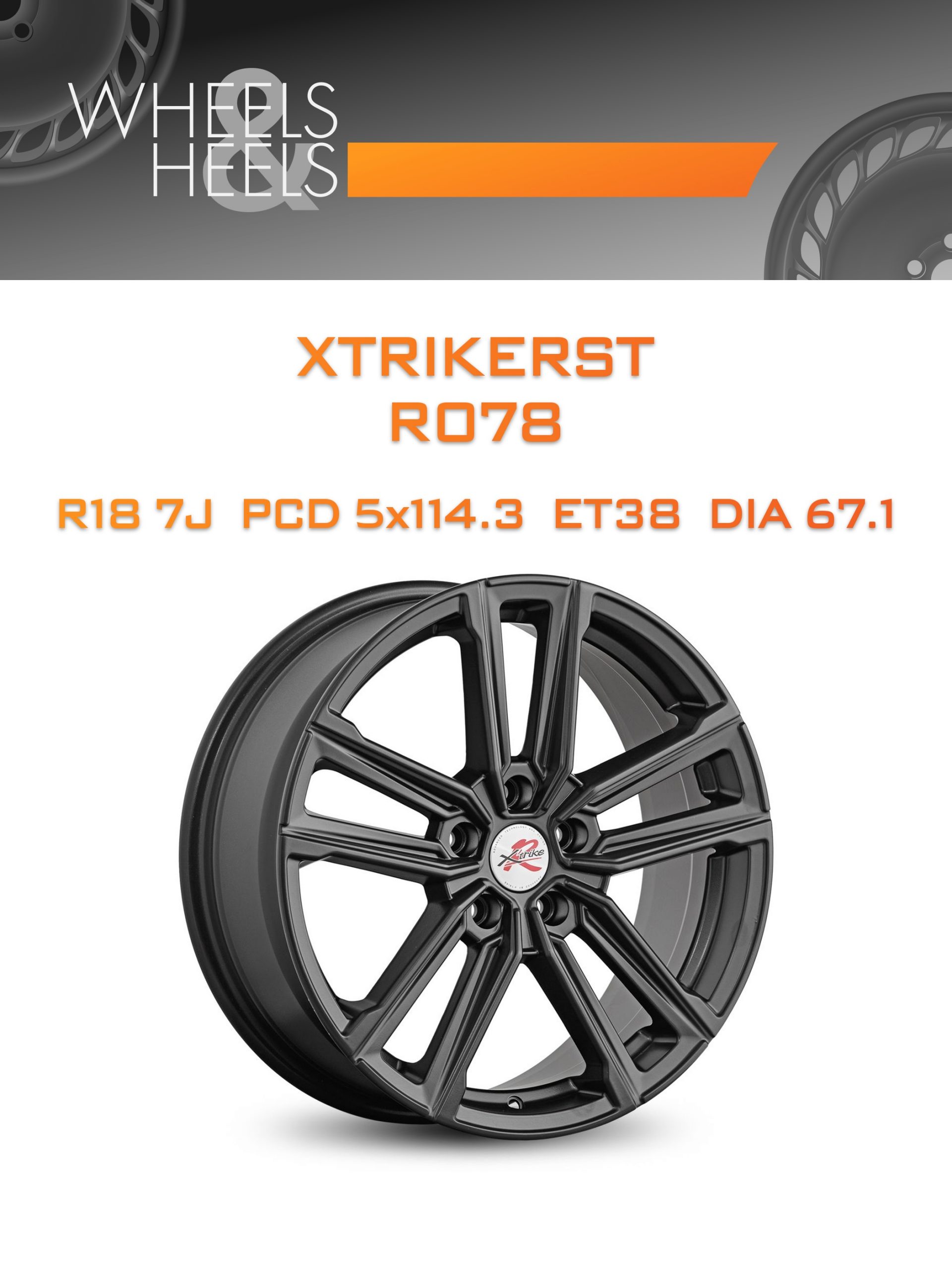Диски XtrikeRST R078 | Каталог Wheelsnheels.ru