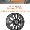 Диски LEGE ARTIS Concept-TY572 | Каталог Wheelsnheels.ru