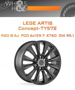 Диски LEGE ARTIS Concept-TY572 | Каталог Wheelsnheels.ru
