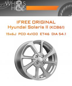 Диски iFree Original Hyundai Solaris II (КС861) | Каталог Wheelsnheels.ru